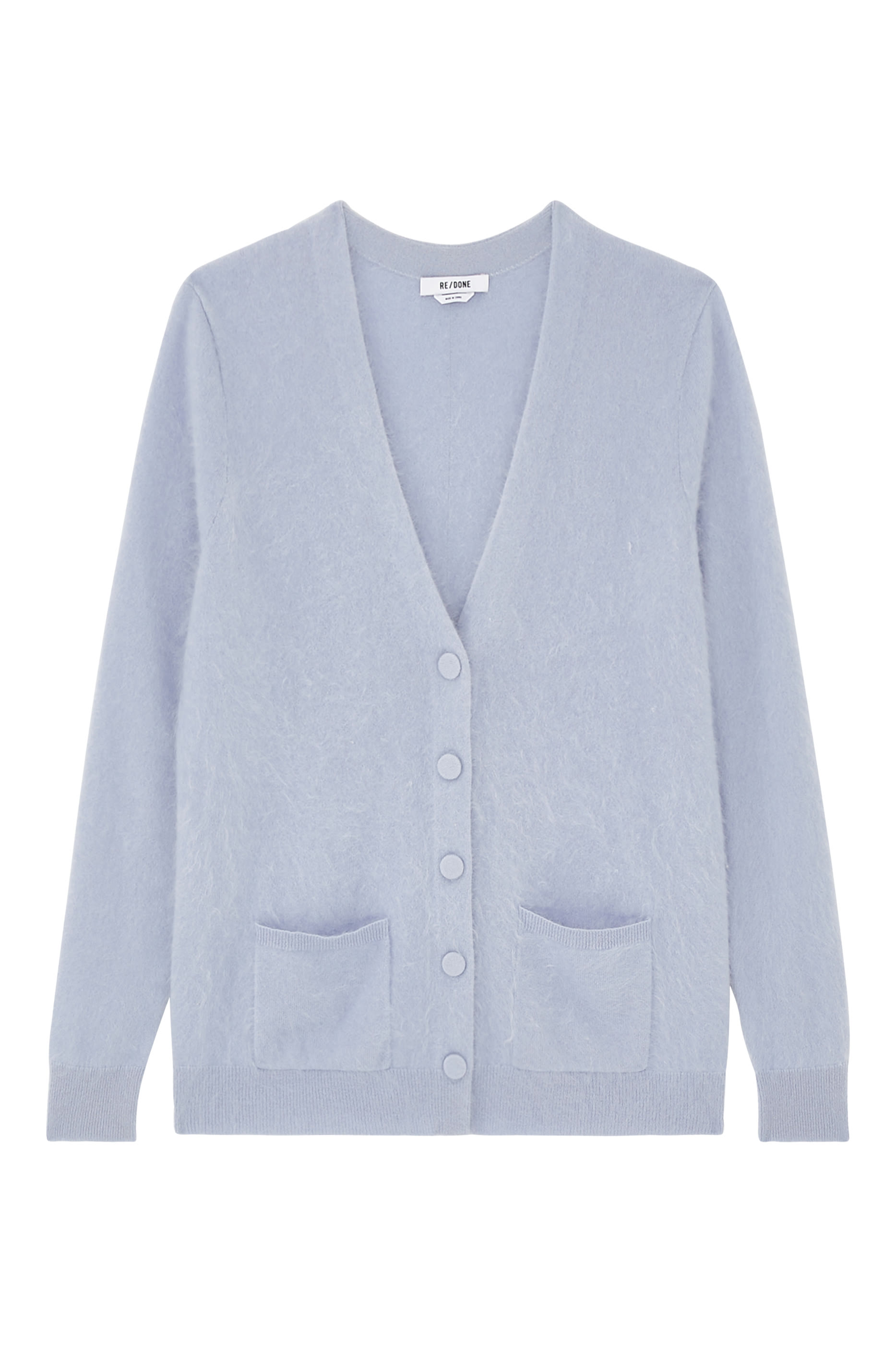 Brushed Cashmere Cardigan