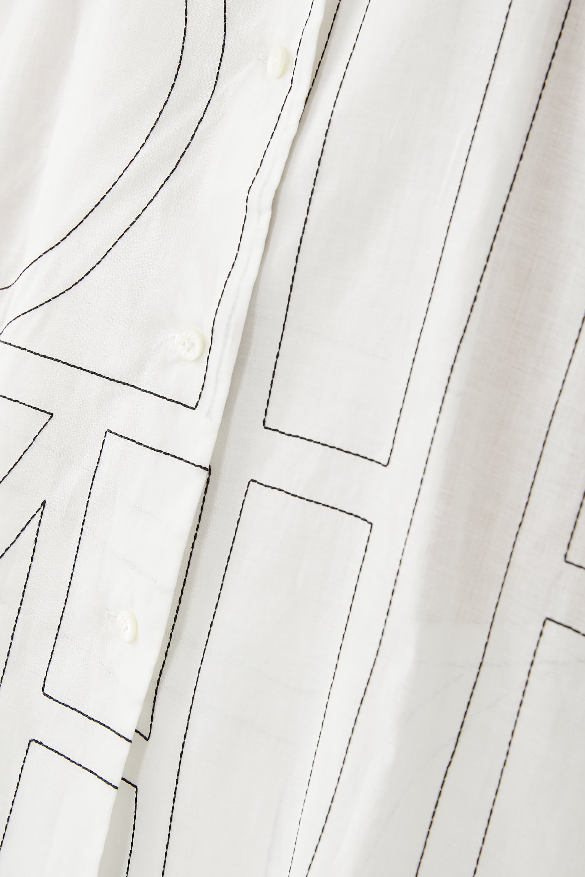 Monogram Cotton PJ Top