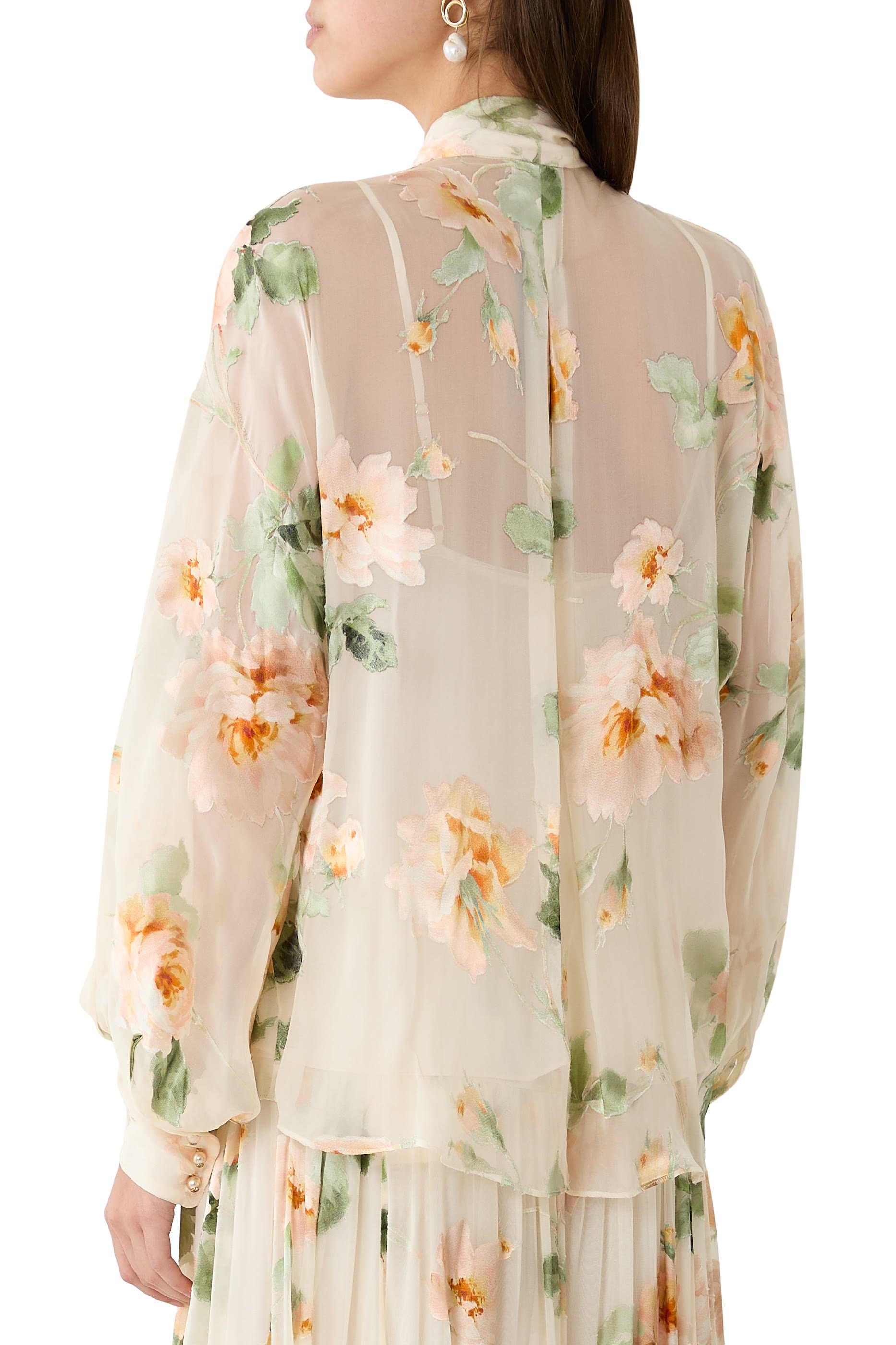 Carousel Burnout Blouse