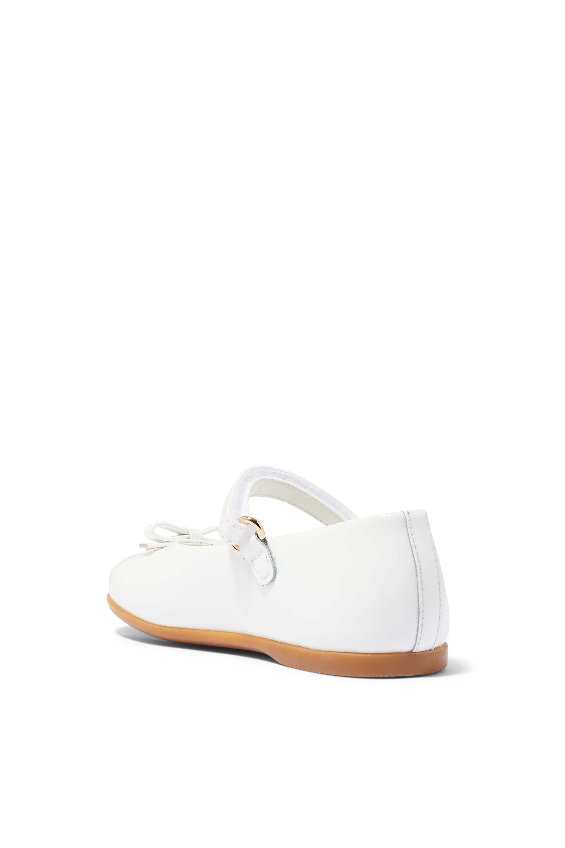Kids Bow-Detail Ballet Flats