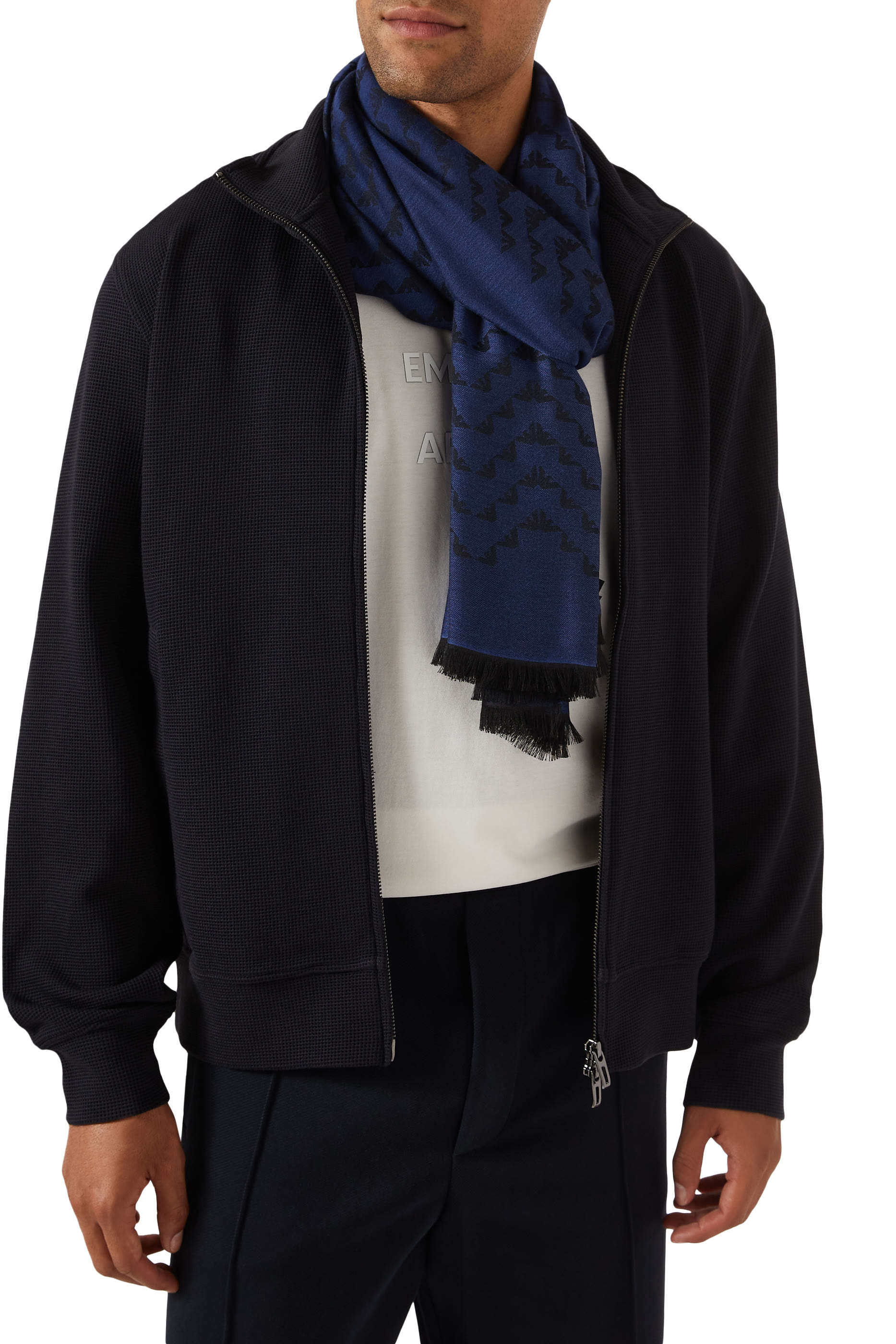 All-Over Eagle Logo Scarf