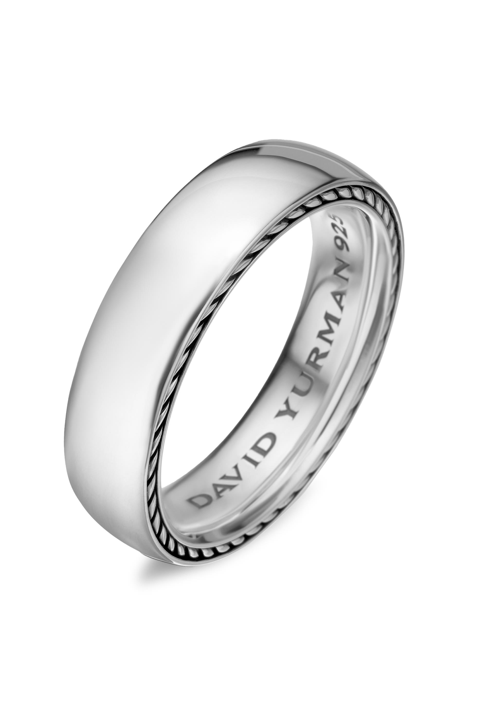 Streamline Band Ring, Sterling Silver