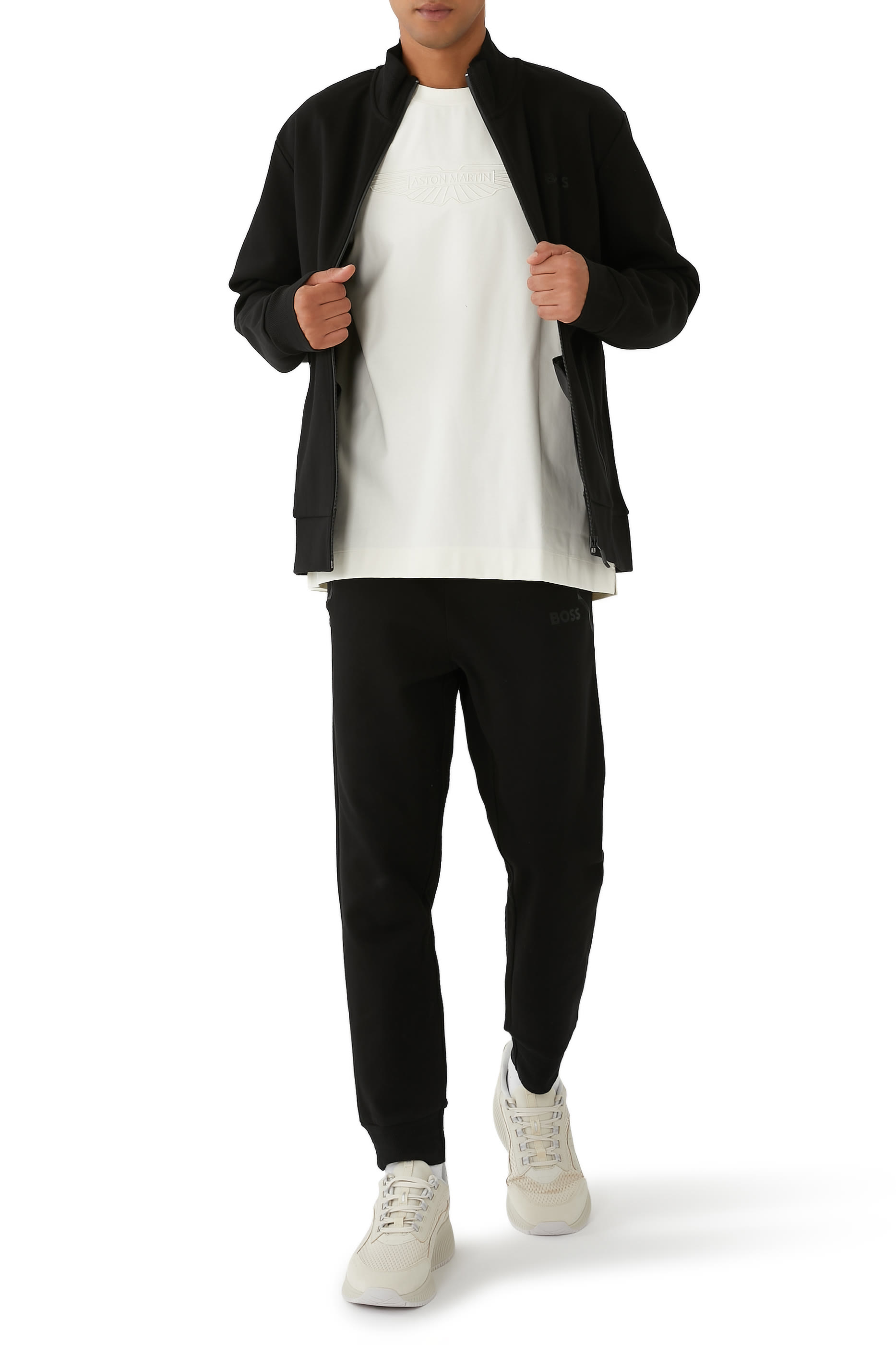 x Aston Martin Soft Embroidered T-shirt