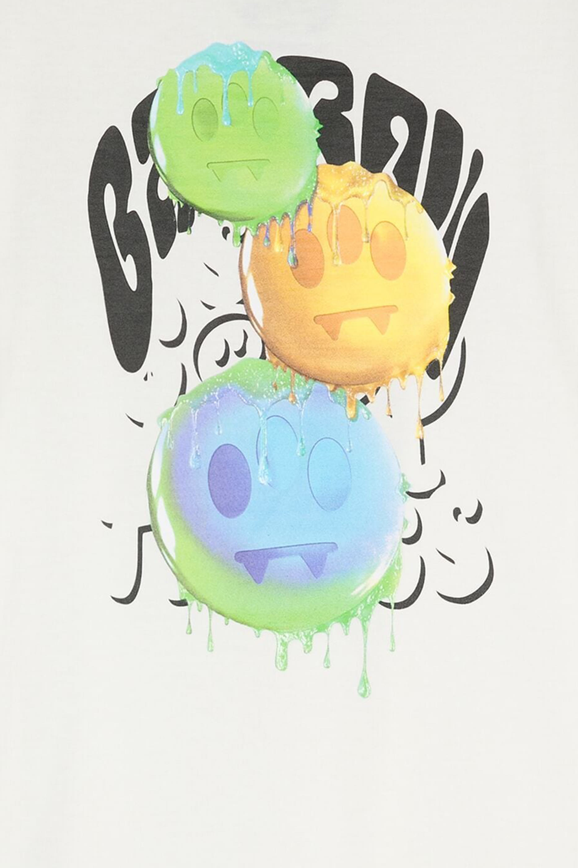 Kids Three-Eye Smiley Cotton T-Shirt