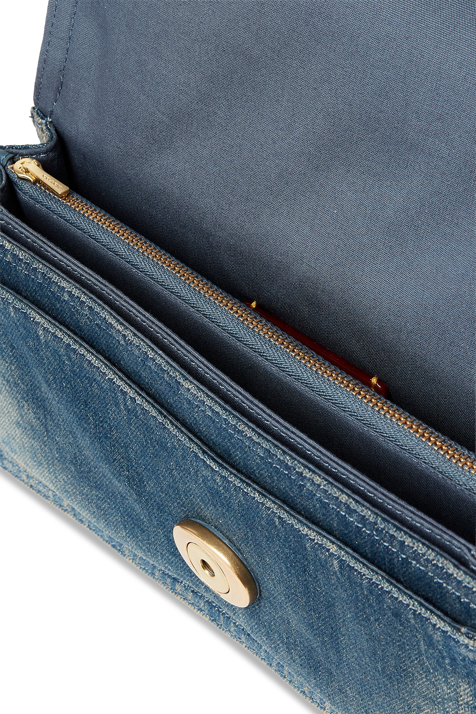 Denim Tabby Shoulder Bag 