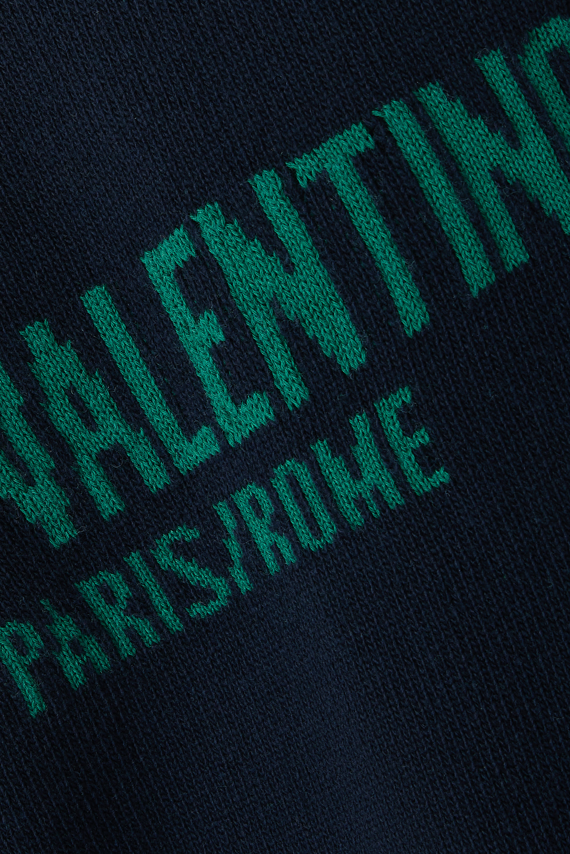 Logo Jacquard Pattern Jumper