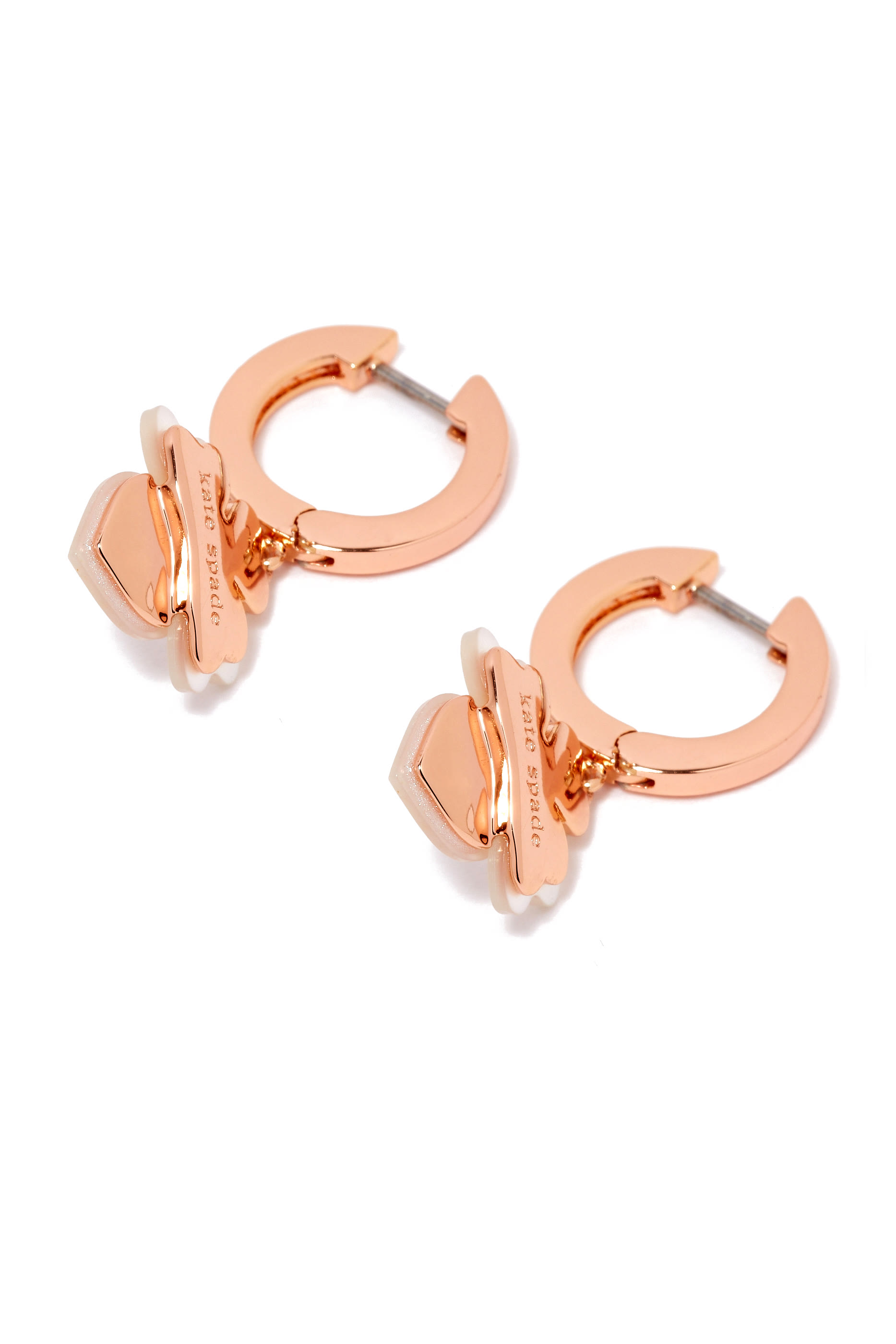 Precious Pansy Pavé Drop Earrings