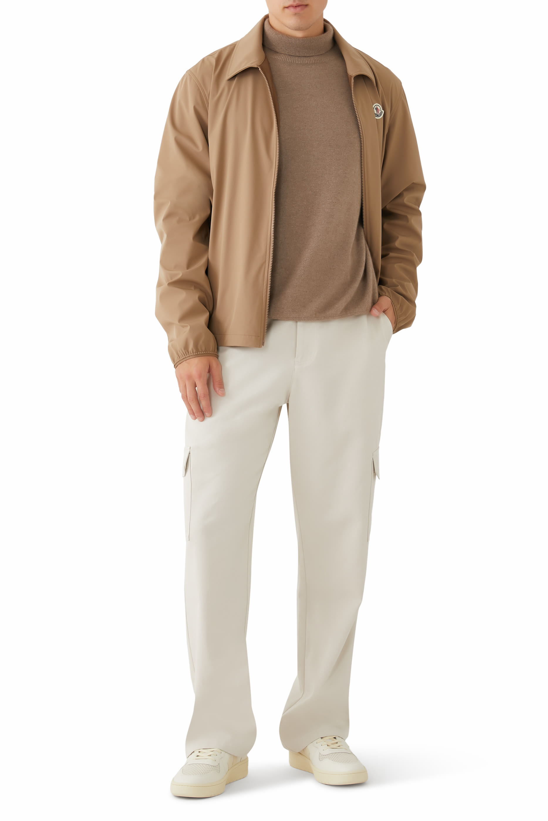 Evandro Logo-Appliquéd Shell Jacket