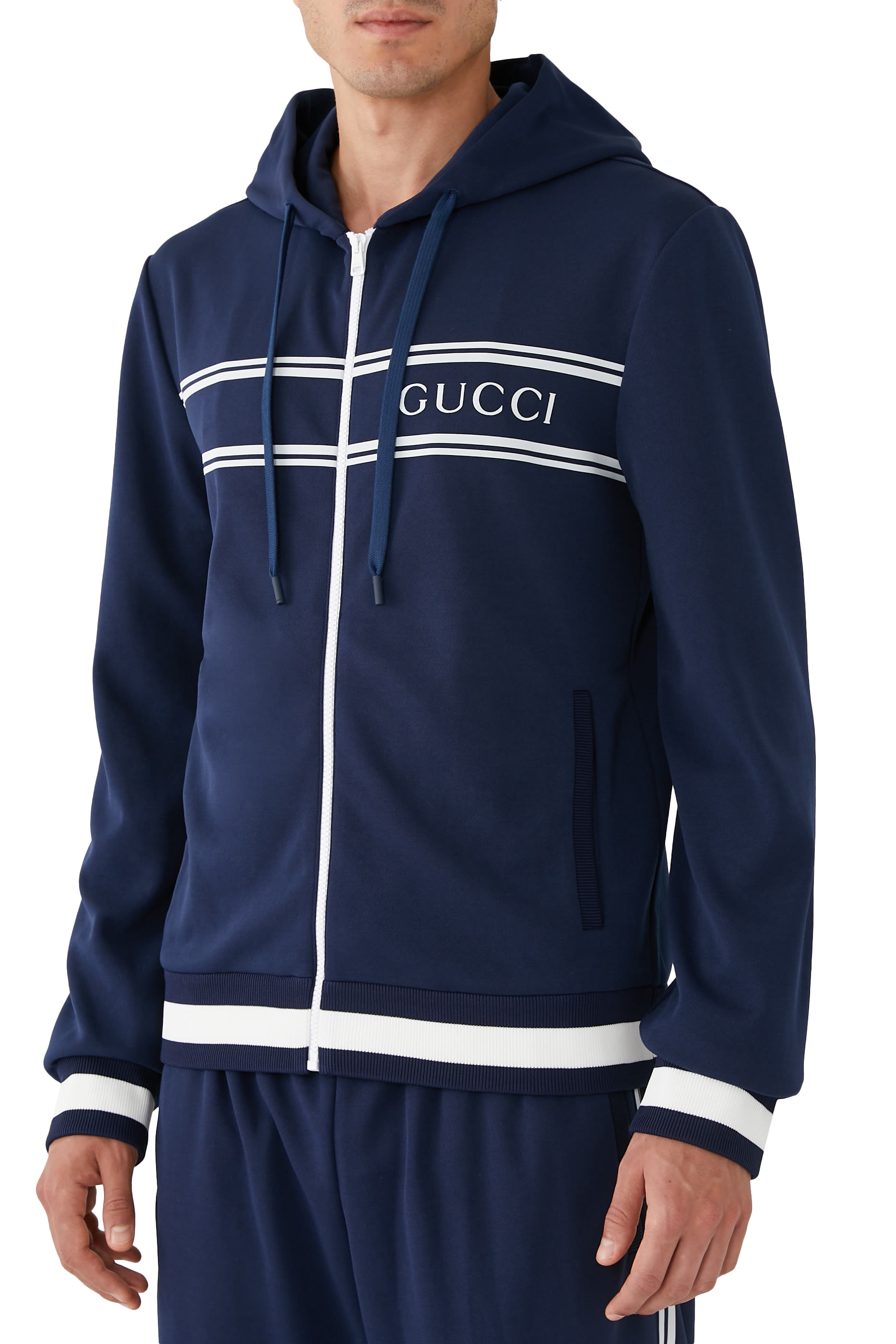 Technical Jersey Hooded Sweatshirt
