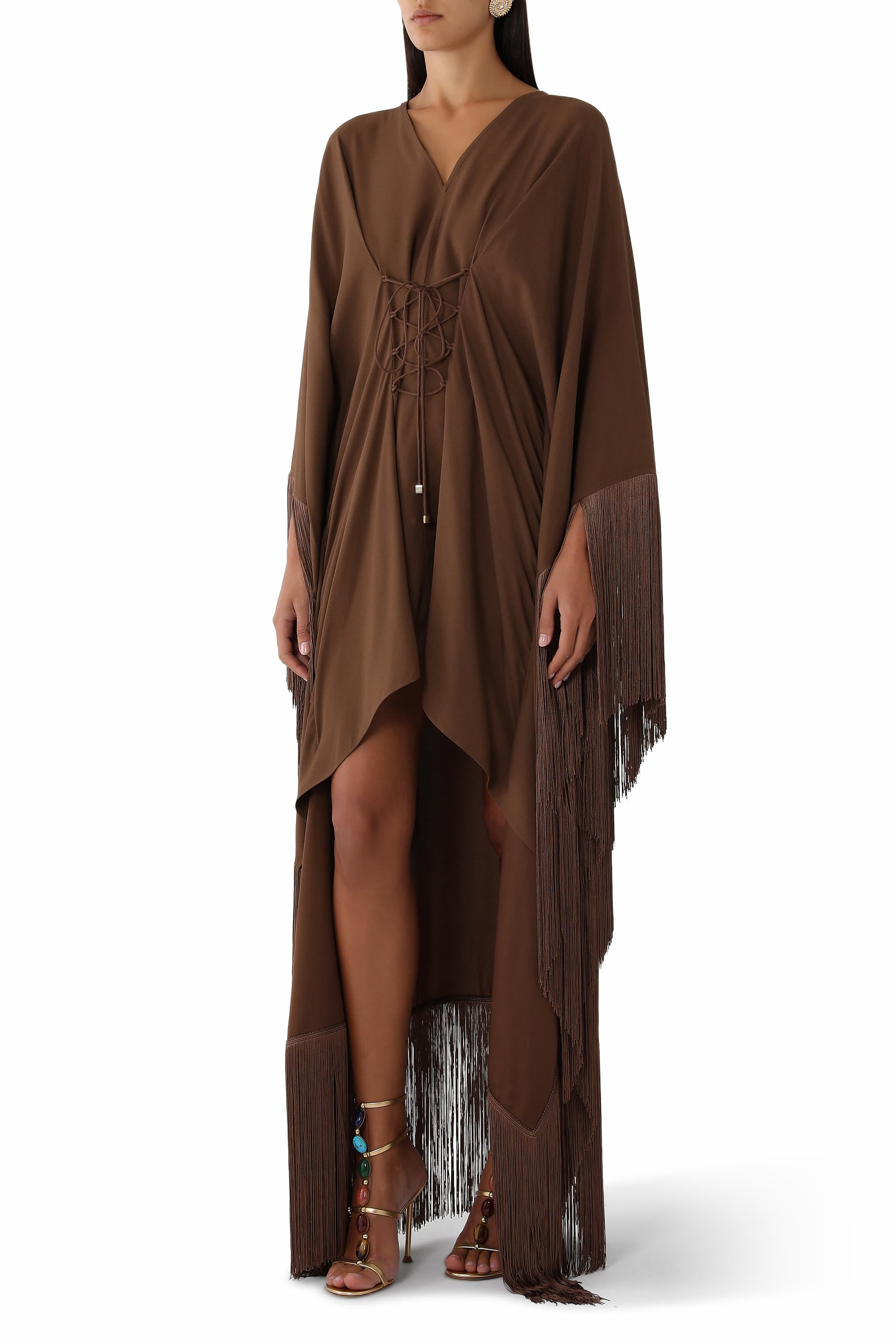 Fringed Mini Sierra Kaftan