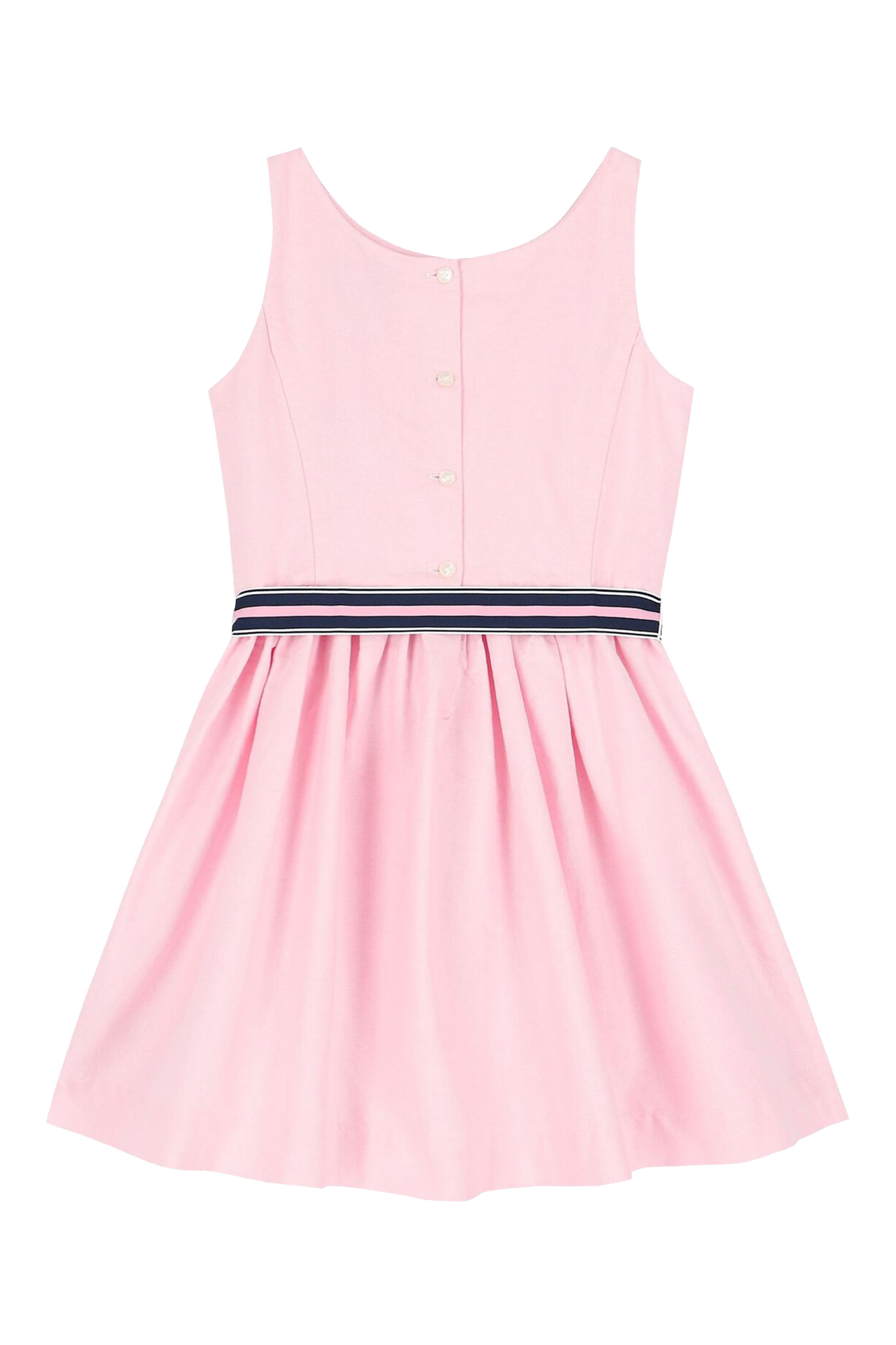 Kids Cotton Oxford Dress