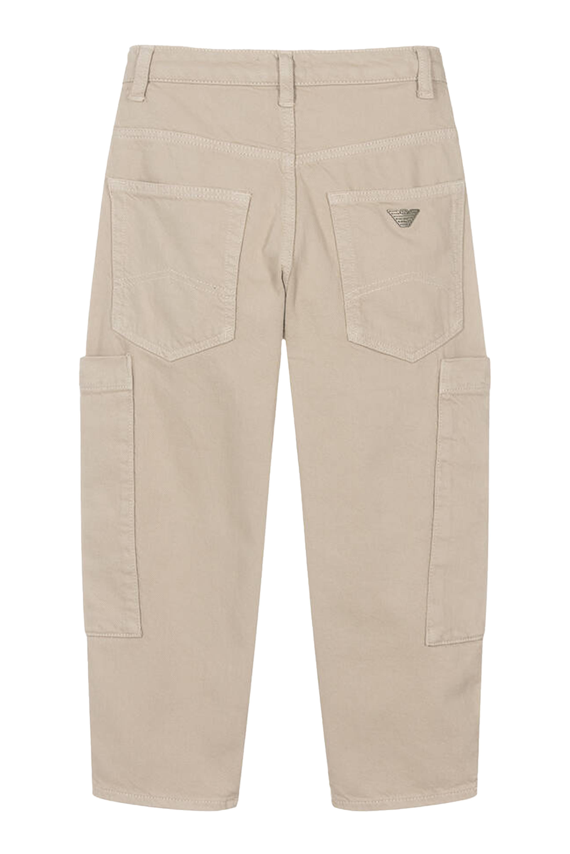 Kids Straight Fit Denim Cargo Pants