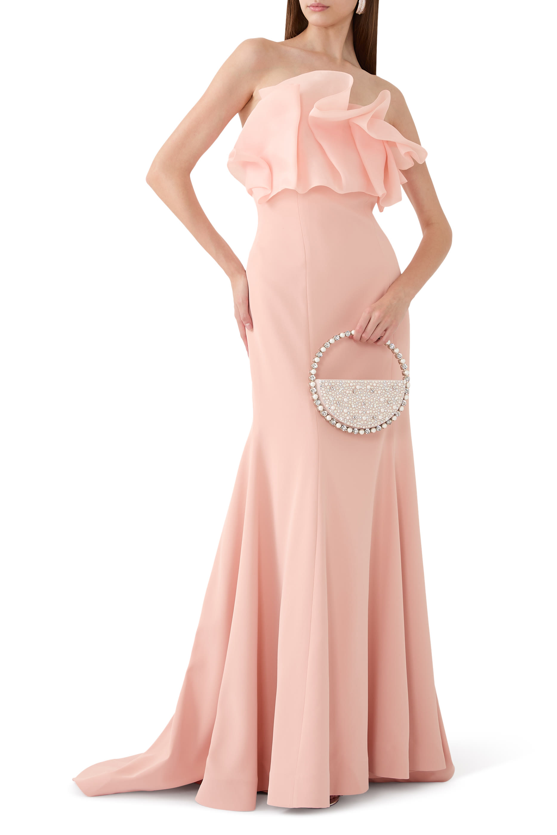 Strapless Mermaid Gown