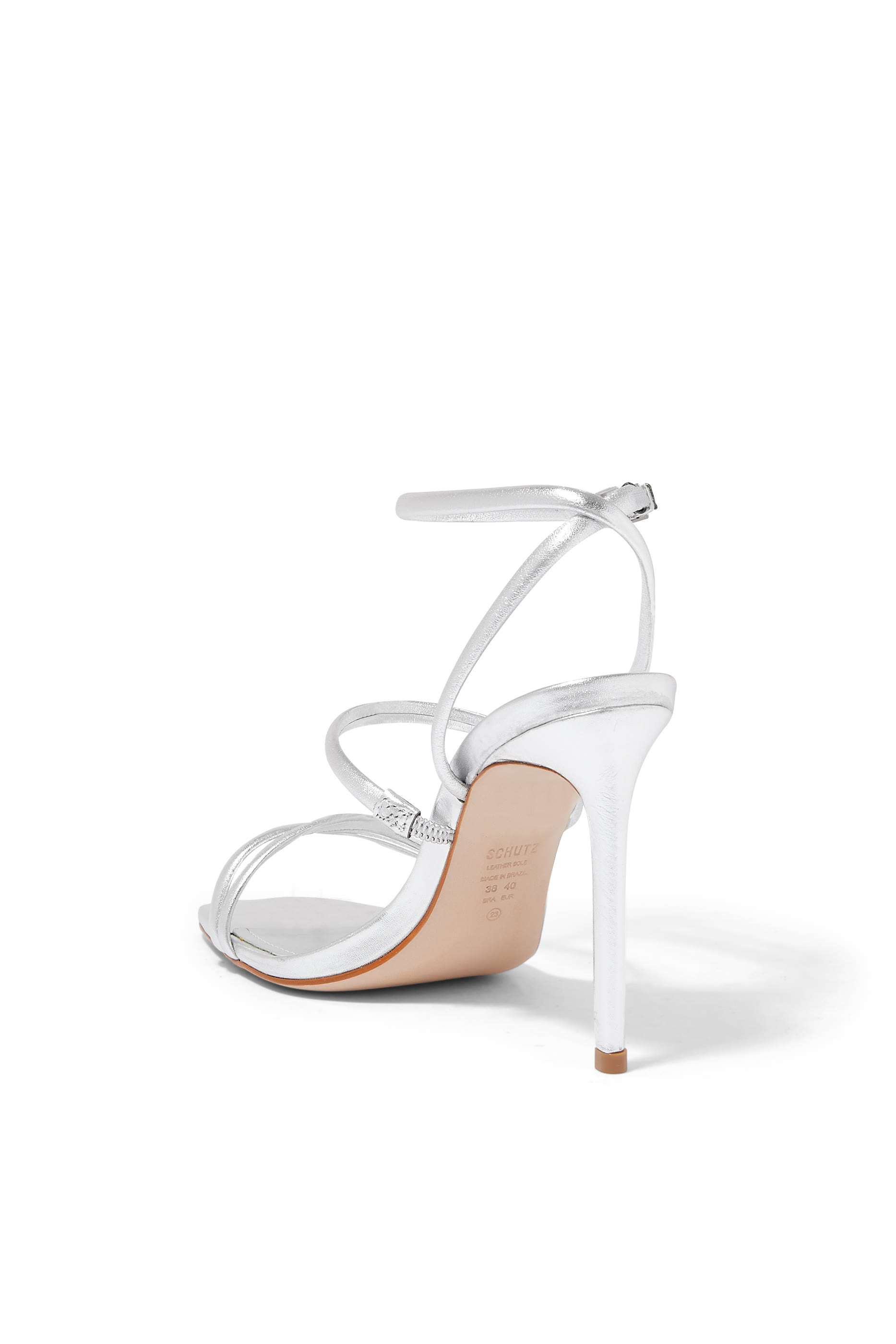 Nylla 100 Metallic Leather Sandals