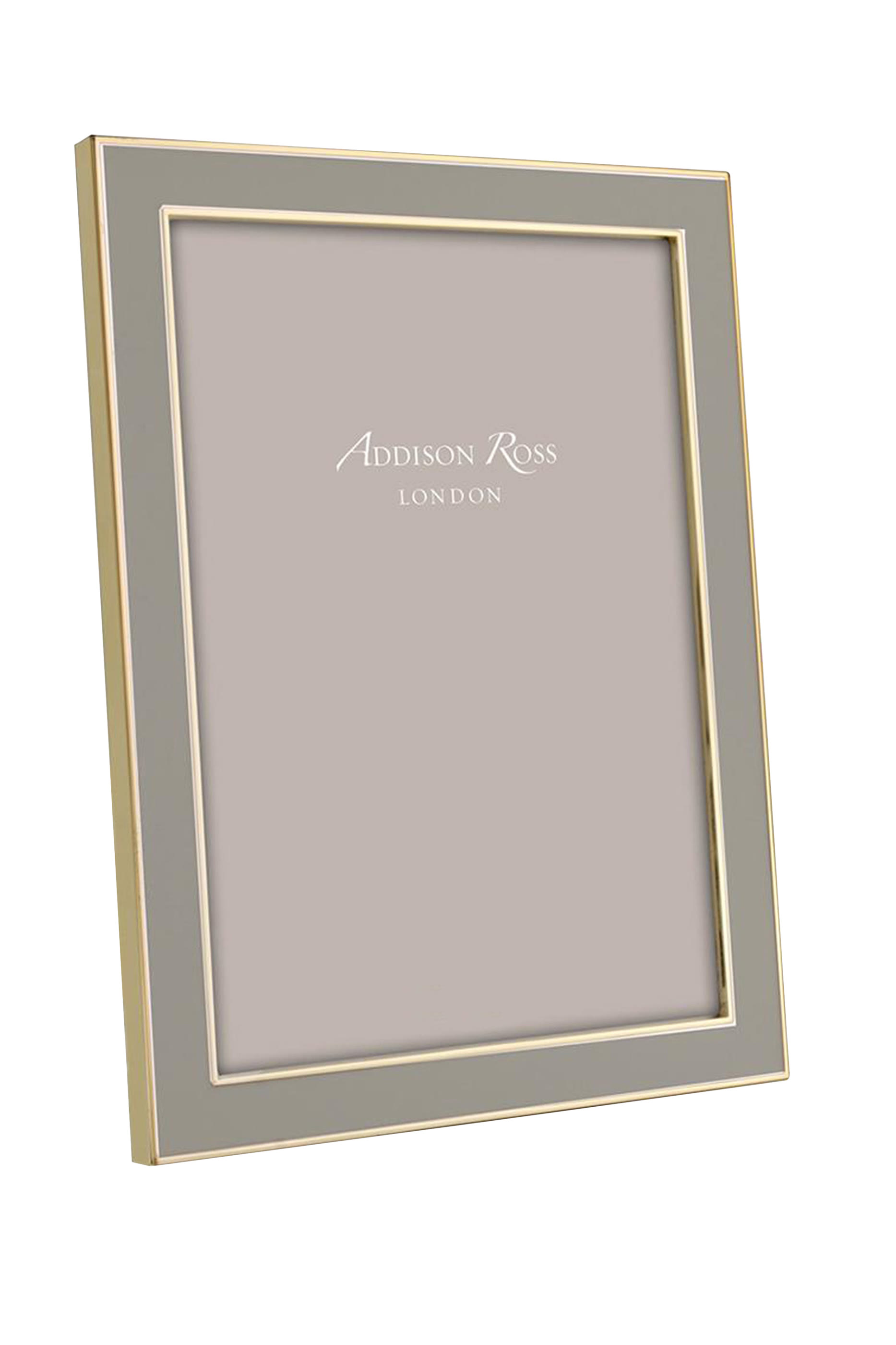 Enamel and Gold Photo Frame, 4x6 