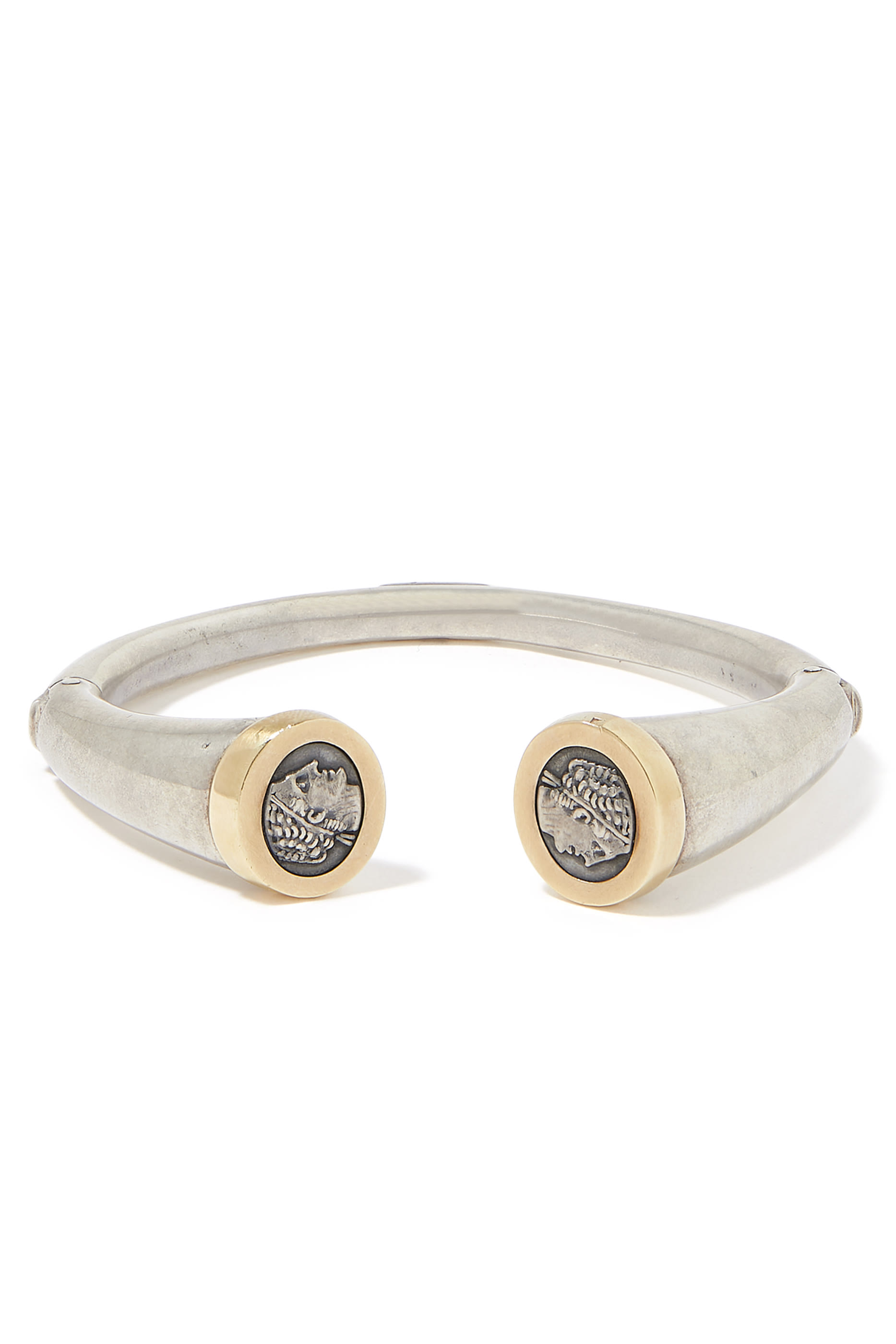 Silver and Gold Bangle