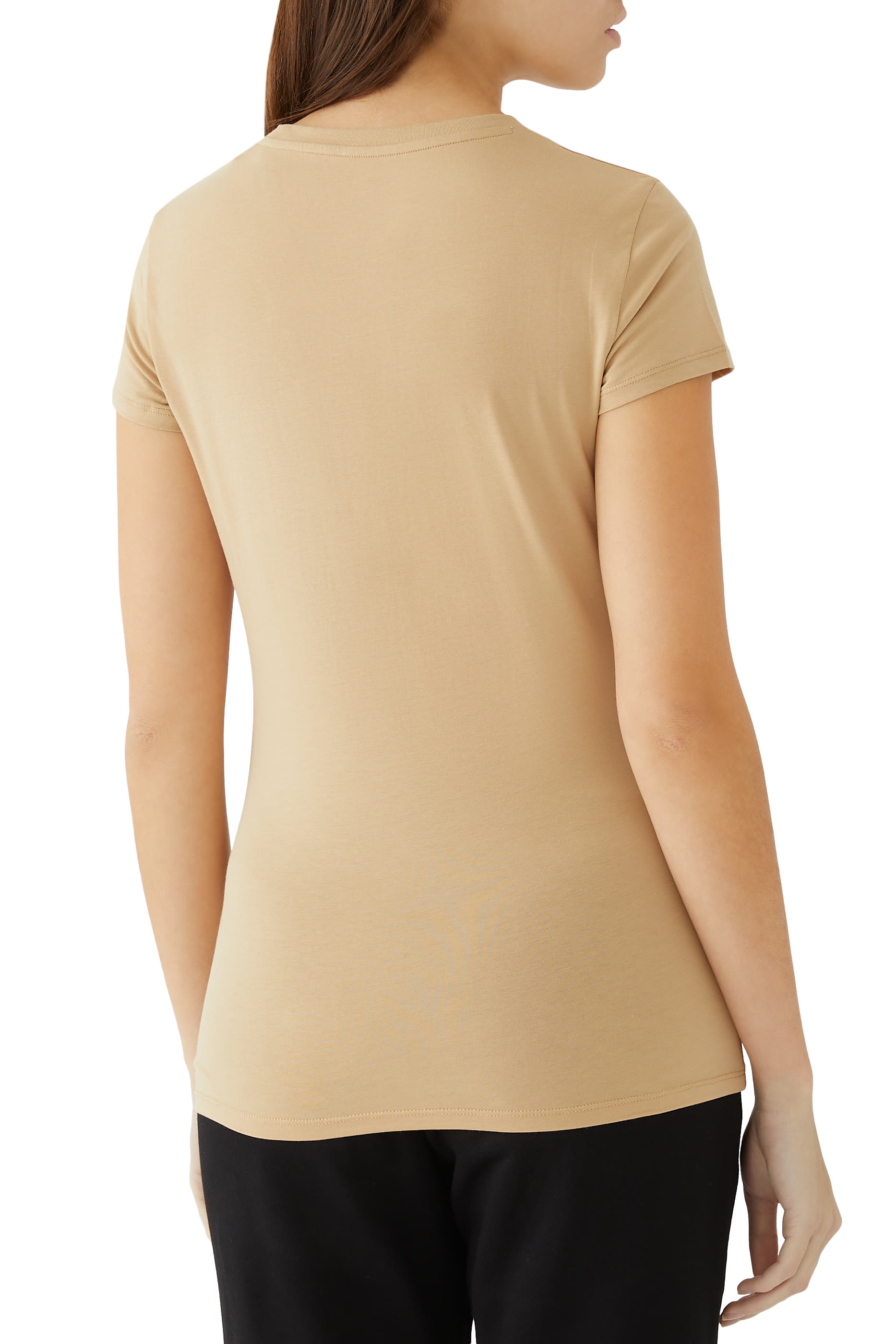 AX Logo Lettering Jersey T-Shirt