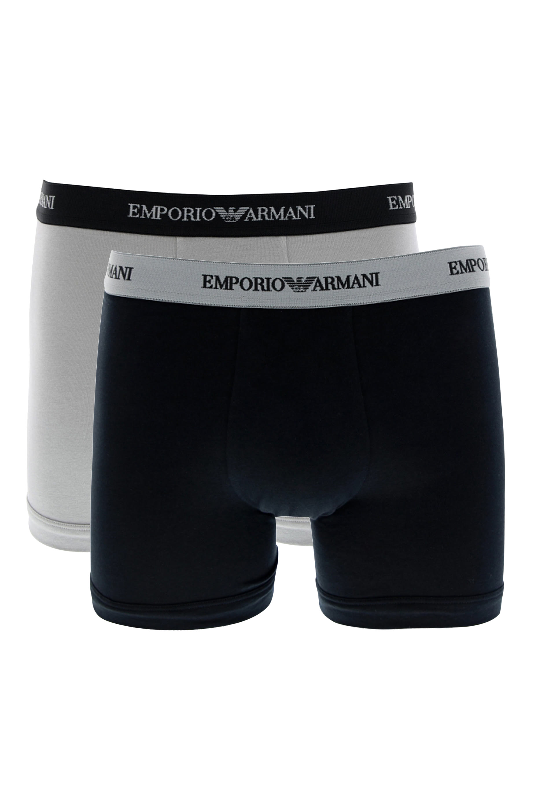 Cotton Stretch EA Logo Boxers, Pack of Two