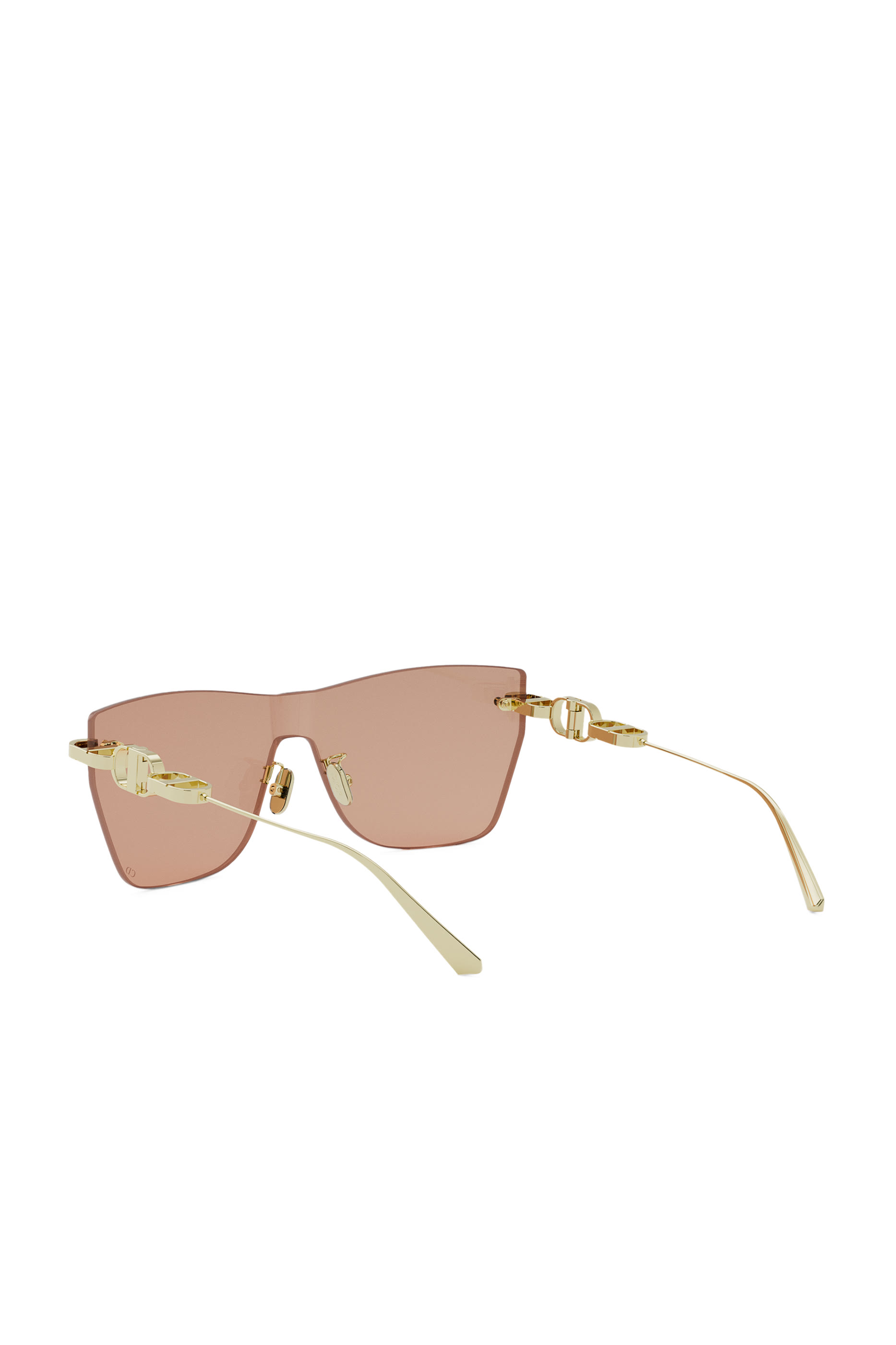 CD Chain M3U Yellow Butterfly Sunglasses