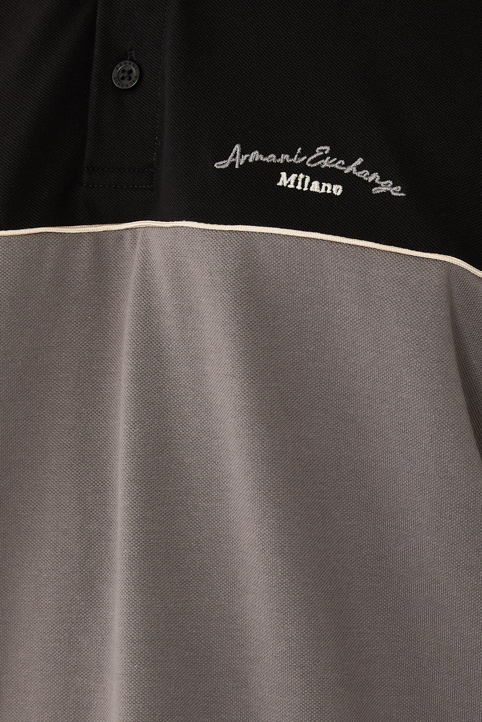  Regular Fit Two-Tone Polo 