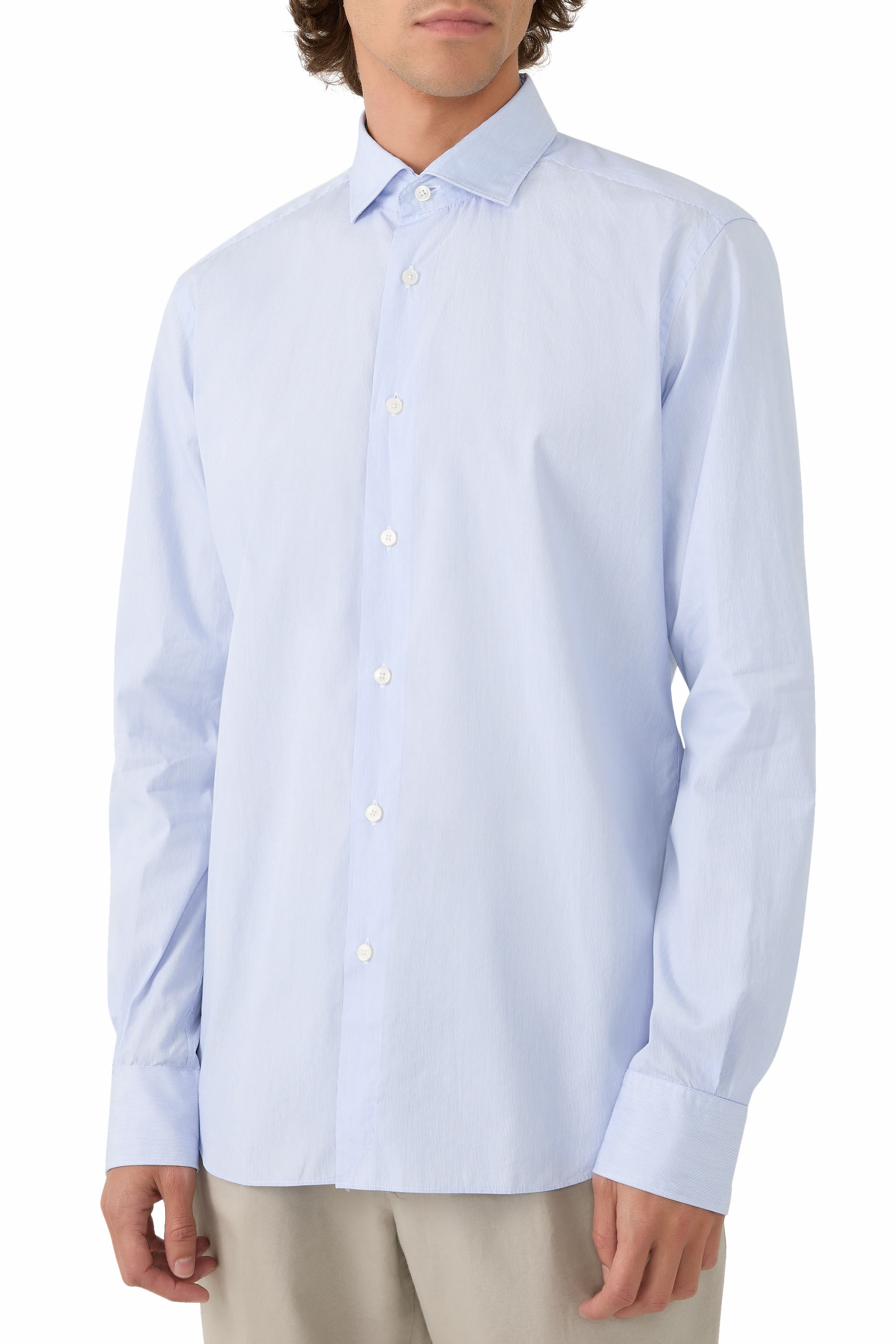 Slim Fit Cotton Shirt