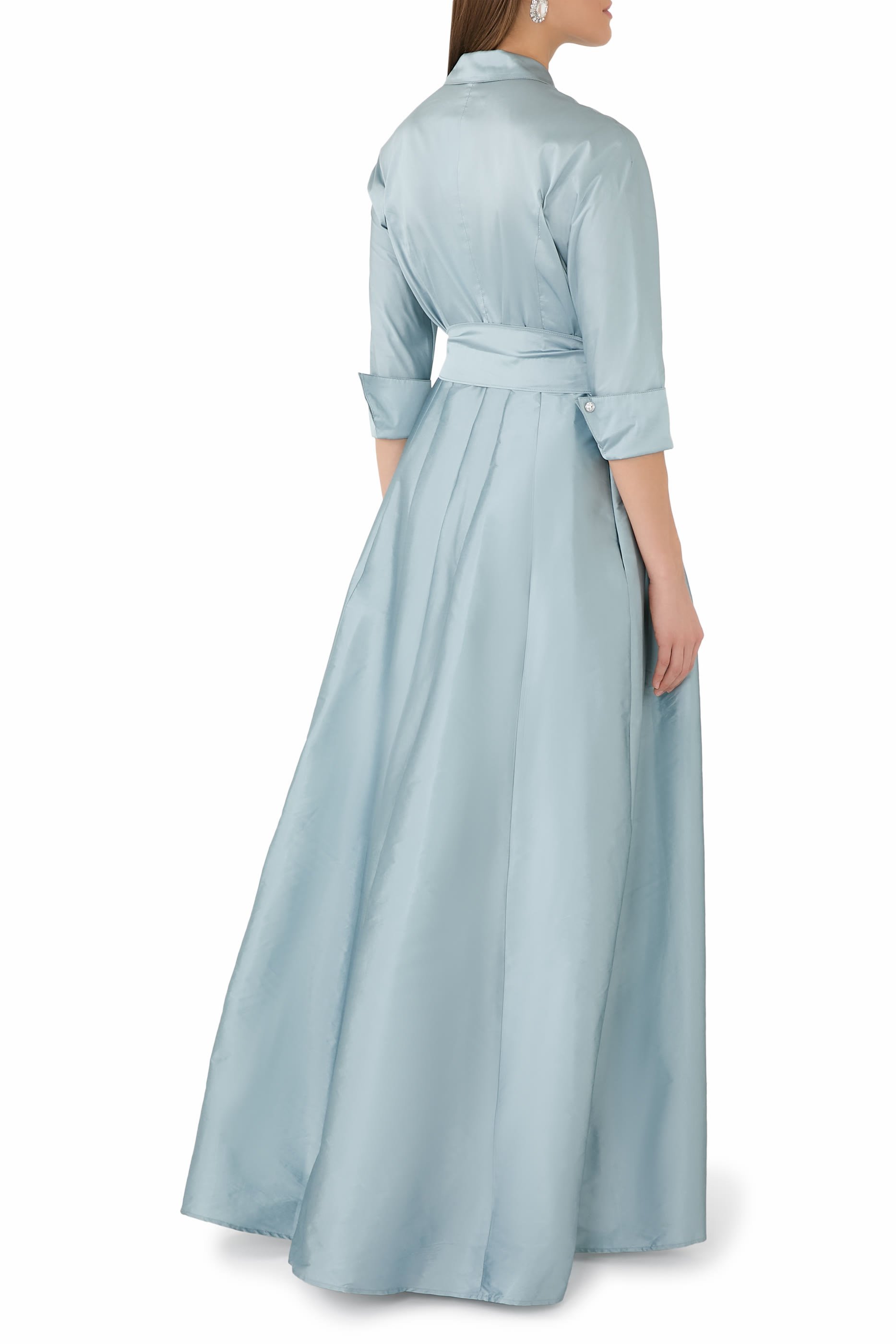 Taffeta Shirt Waist Gown