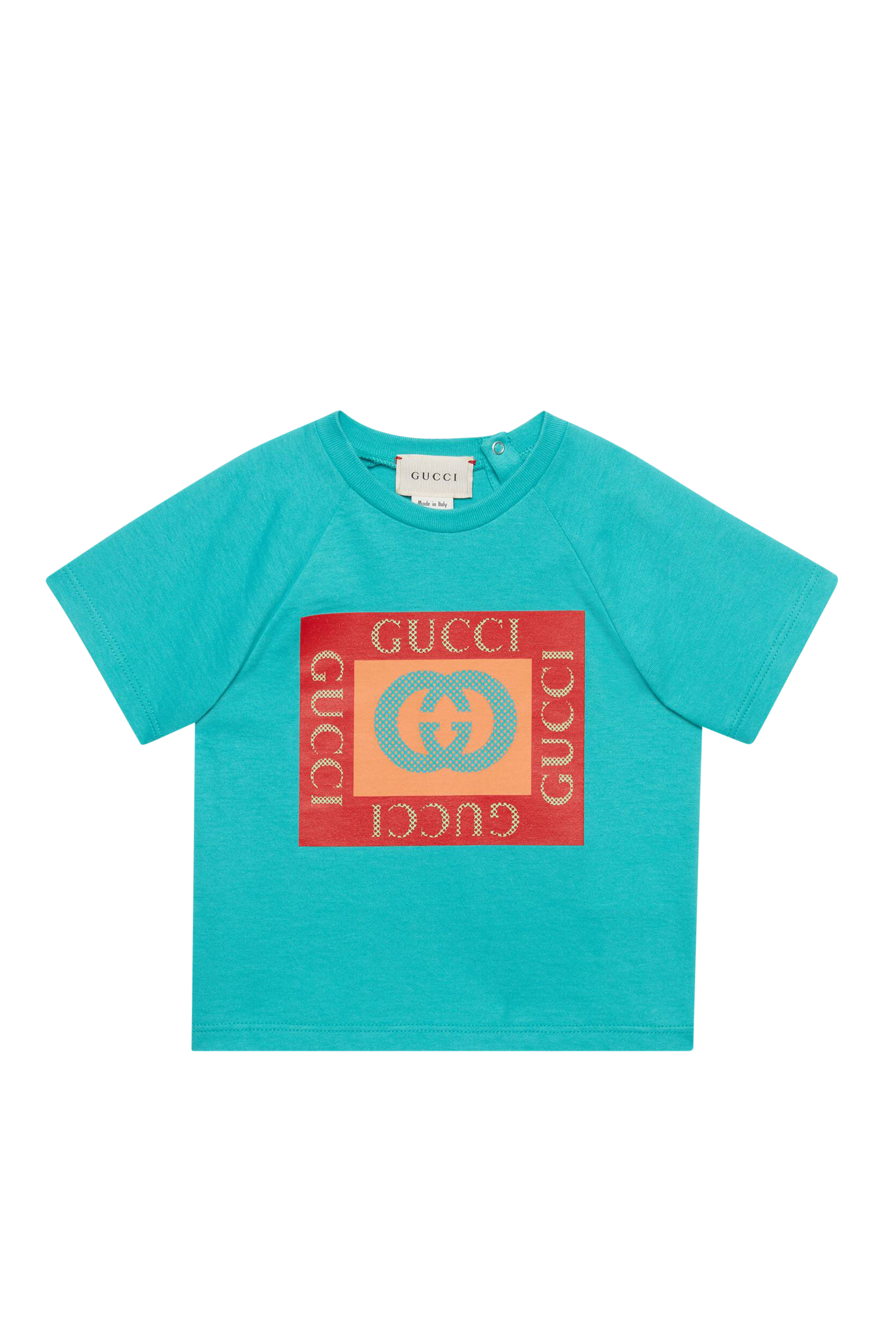 Cotton T-Shirt With Gucci Logo