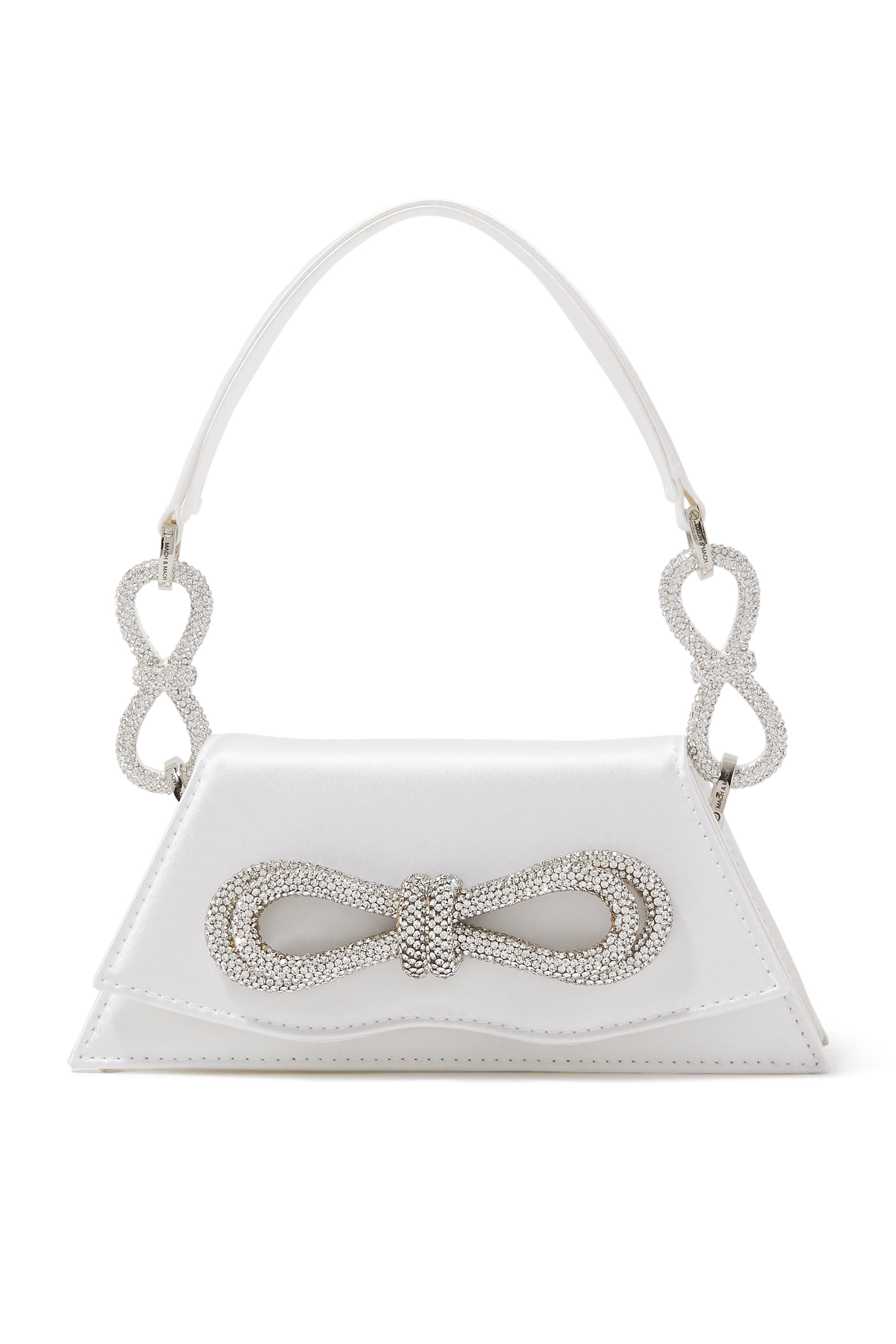 Samantha Satin Top Handle Bag