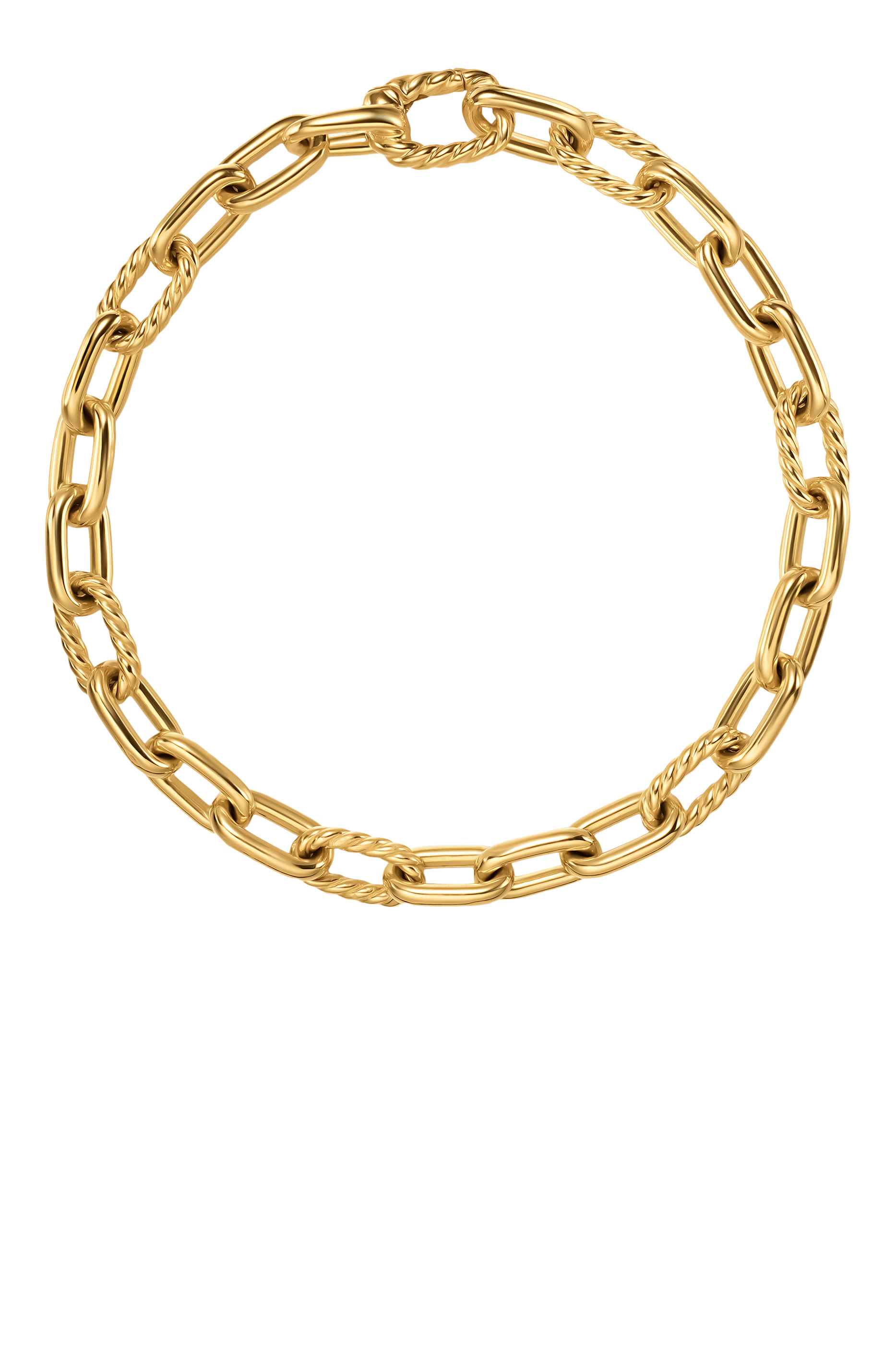 Madison® Chain Bracelet, 18K Yellow Gold