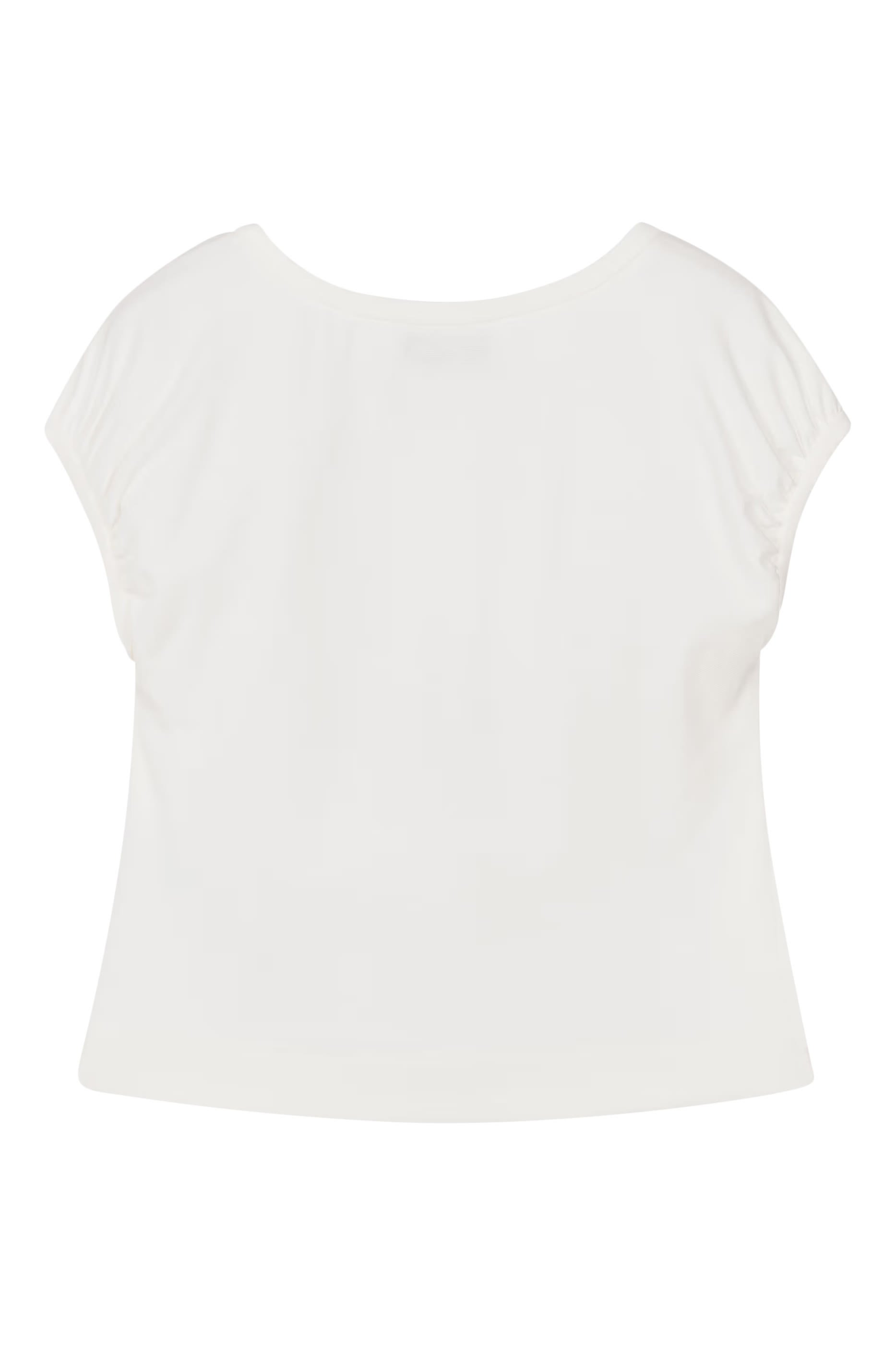 Kids Floral Print Neckline T-Shirt