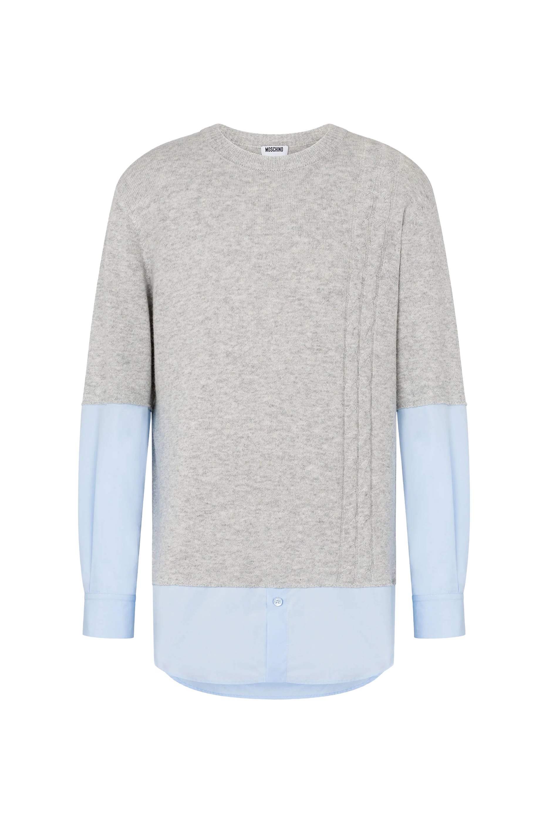 Wool and Cashmere Blend Pullover 