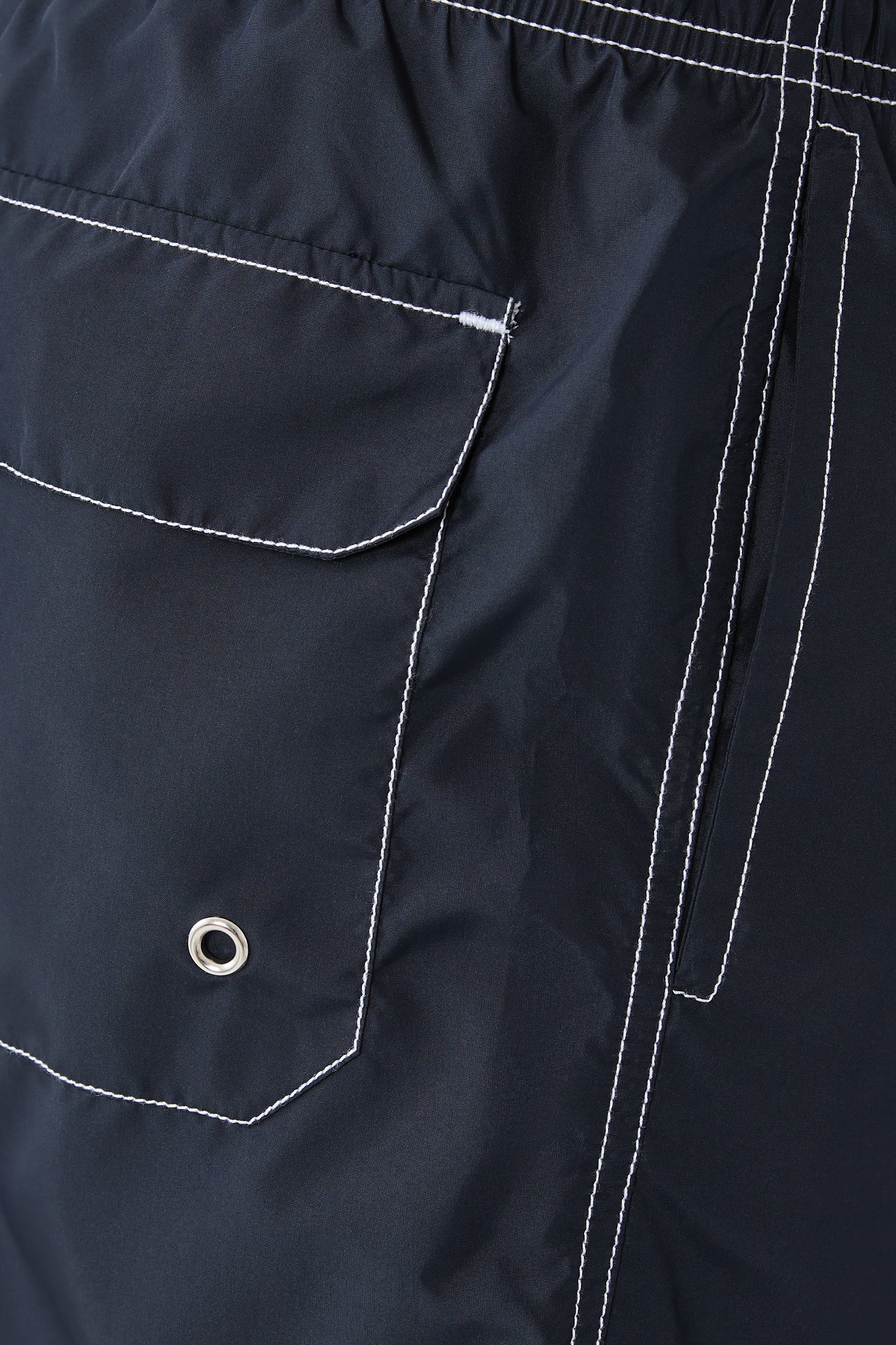 Contrast Stitch Swim Shorts