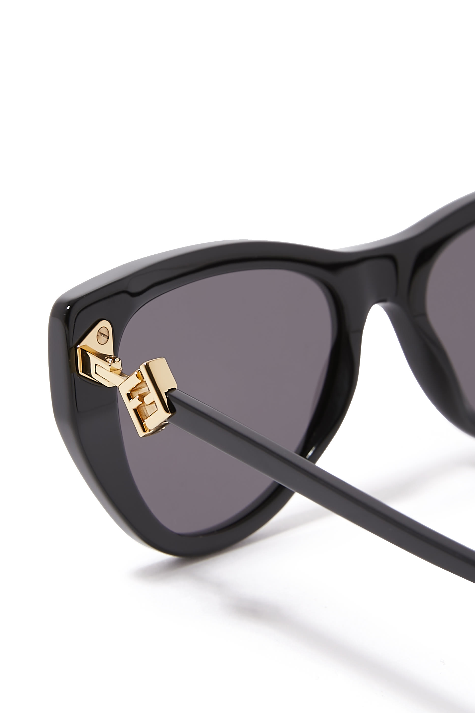 FF Diamonds Black Cat Eye Sunglasses