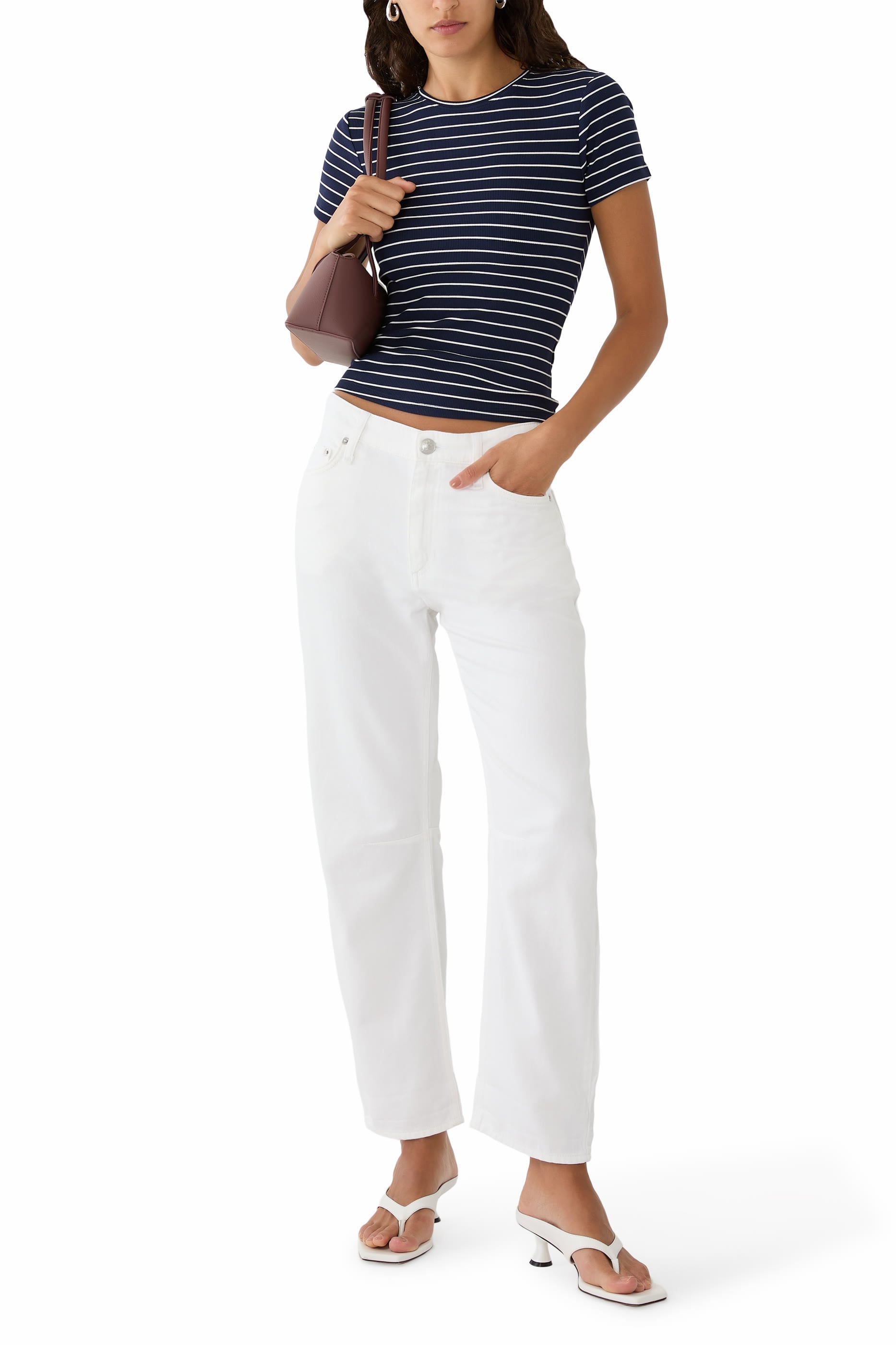  Stevie Slim Tapered Jeans in Ultra Featherweight Denim