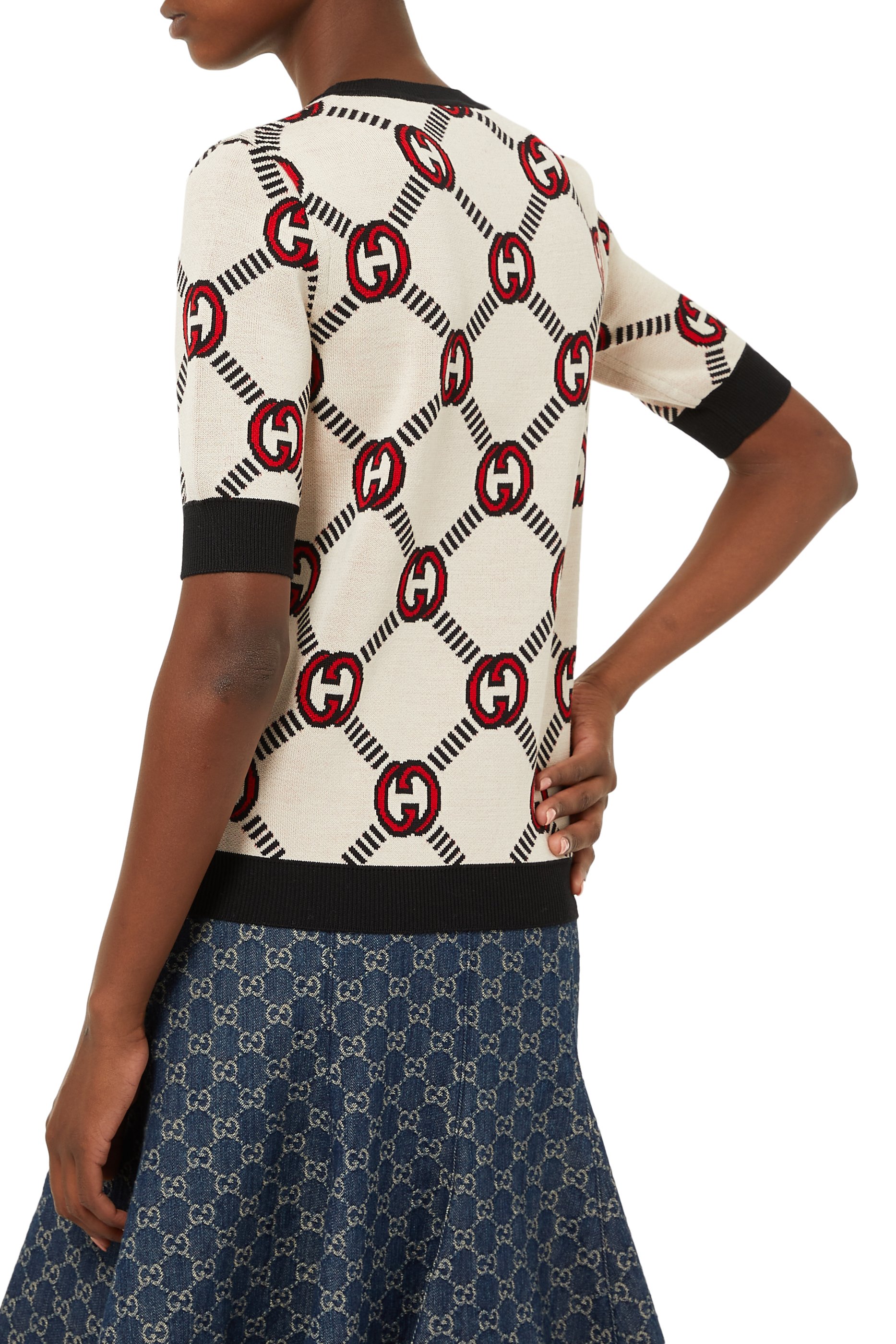 Reversible Interlocking G Wool Jumper