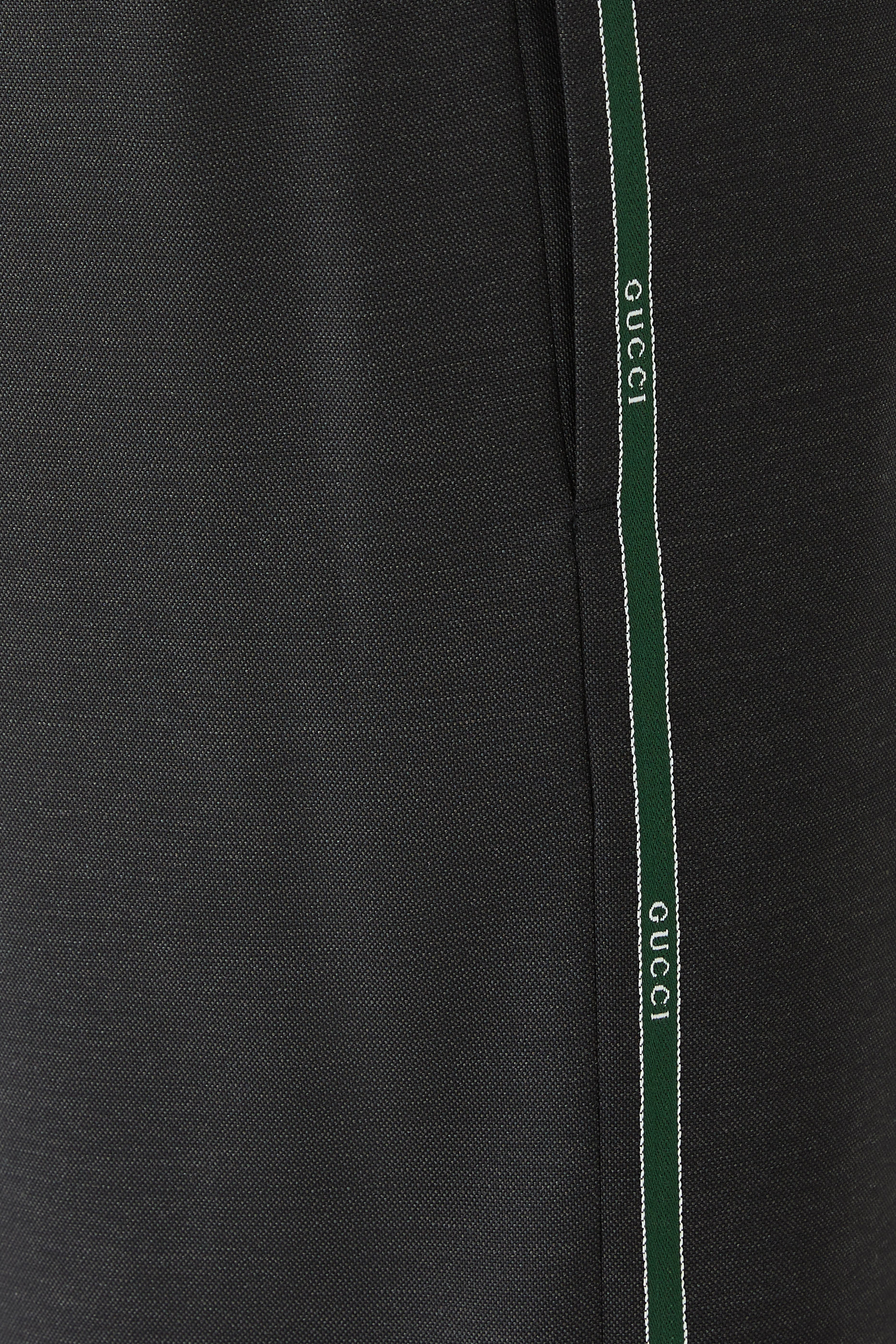 Wool Pants with Gucci Selvedge Detail