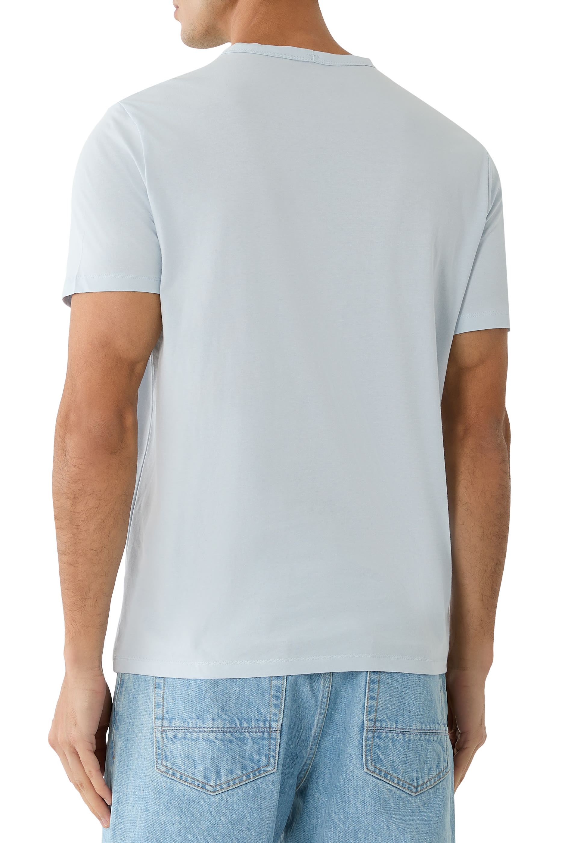 Icon Cotton Poplin Pyjama T-Shirt 