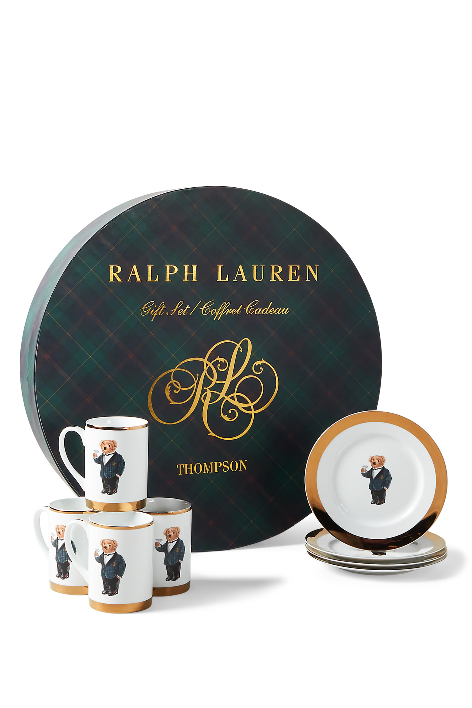 Thompson Polo Bear Gift Set