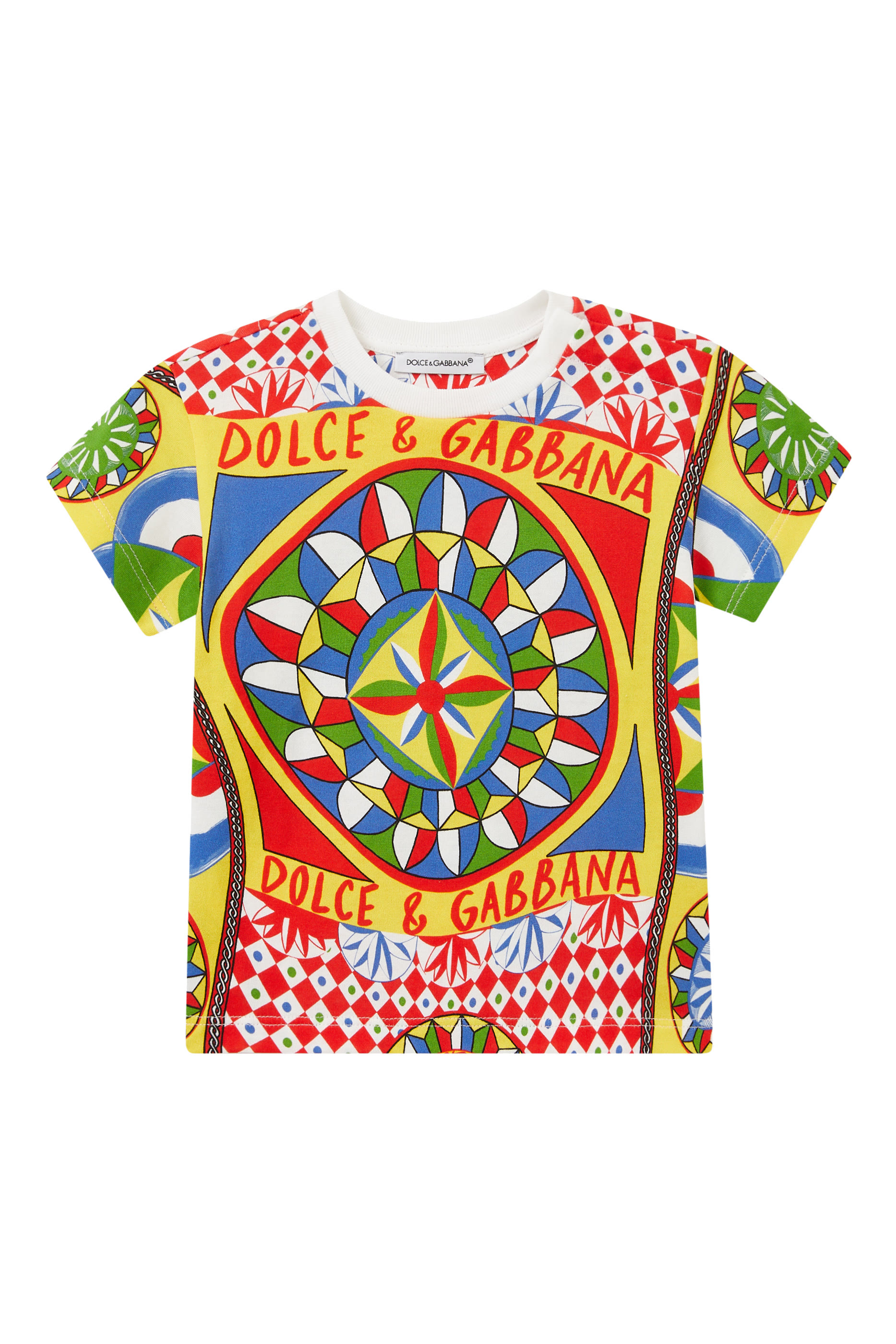 Kids Caretto Print Jersey T-Shirt