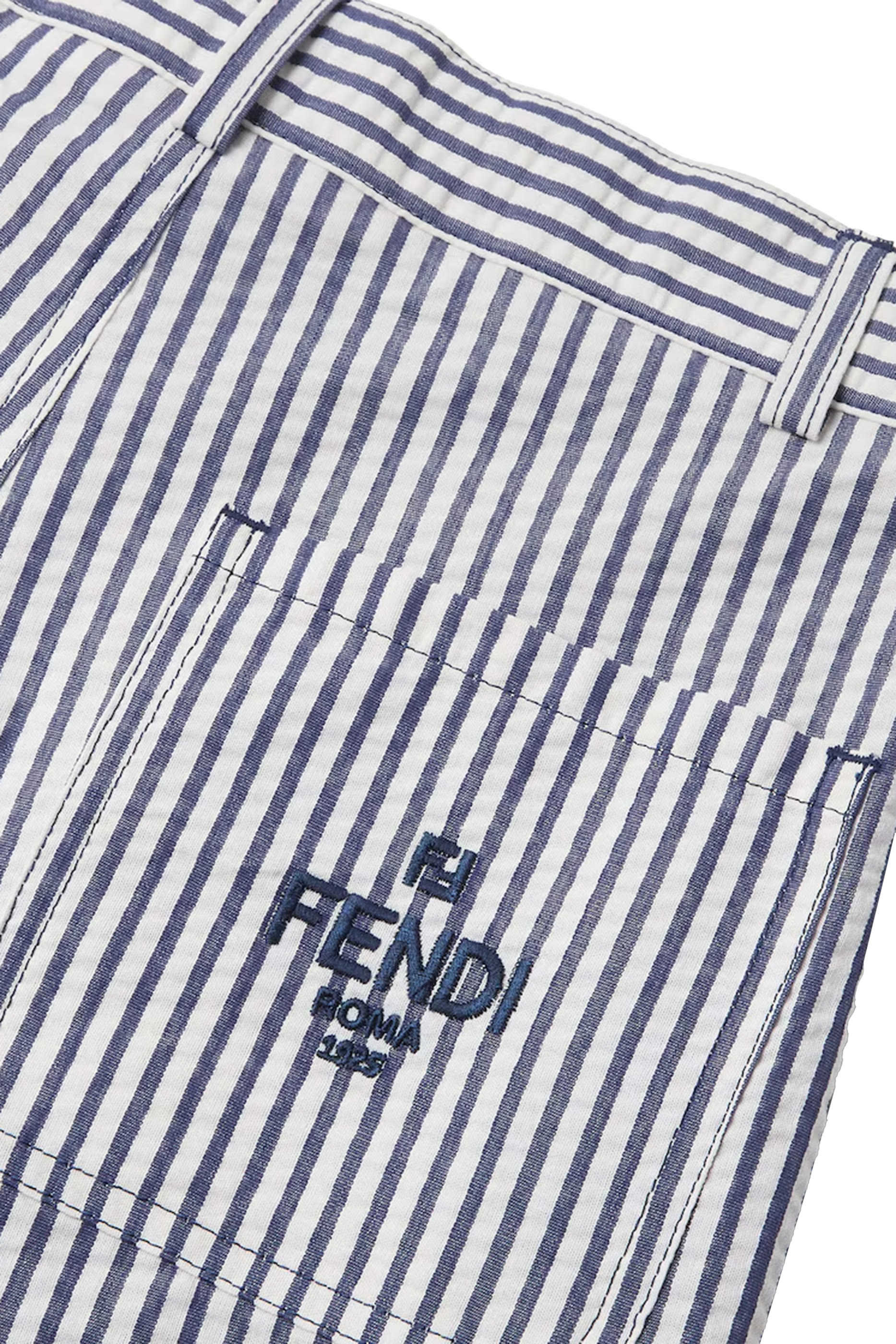 Kids Striped Bermuda Shorts