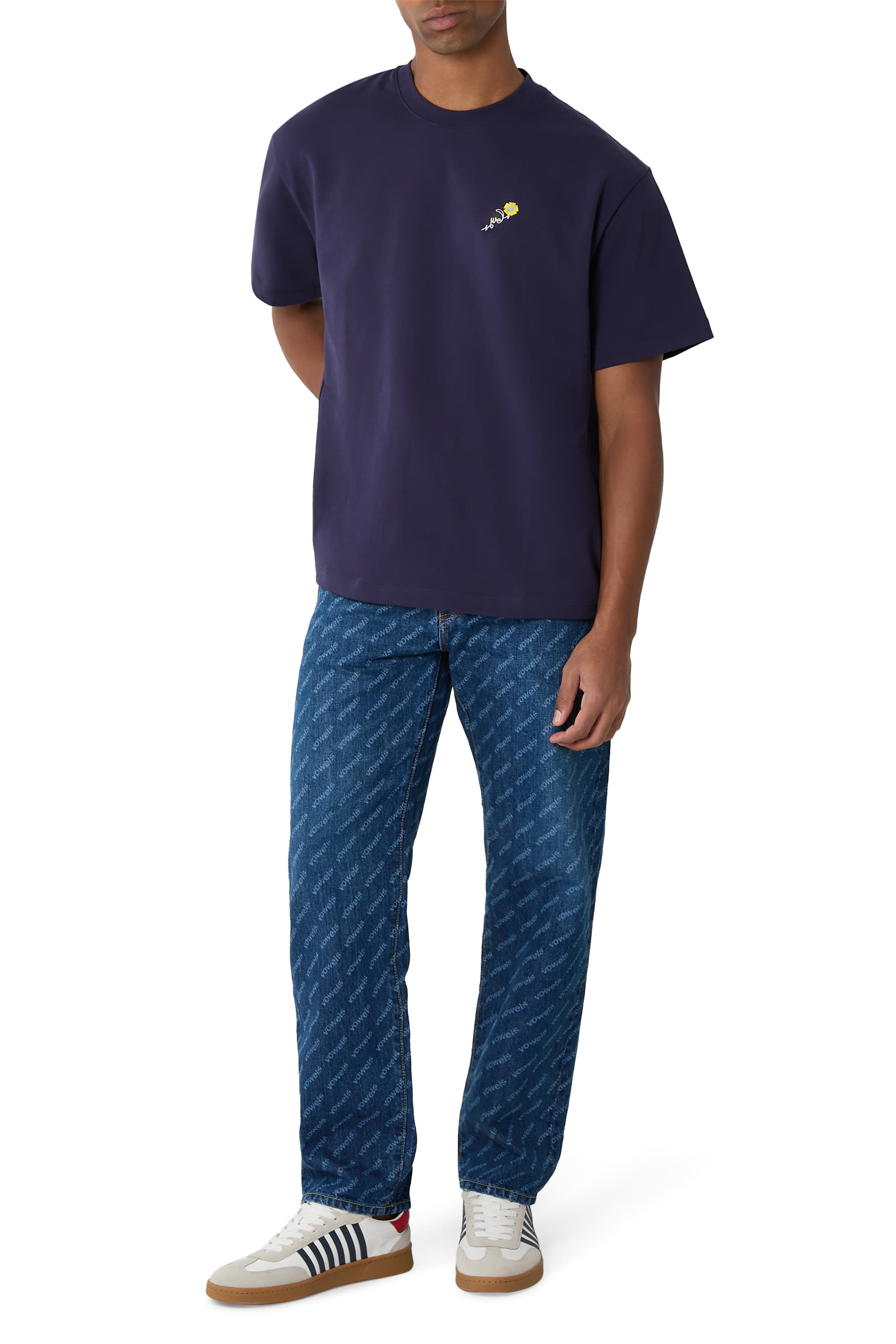 Floral Embroidered T-Shirt