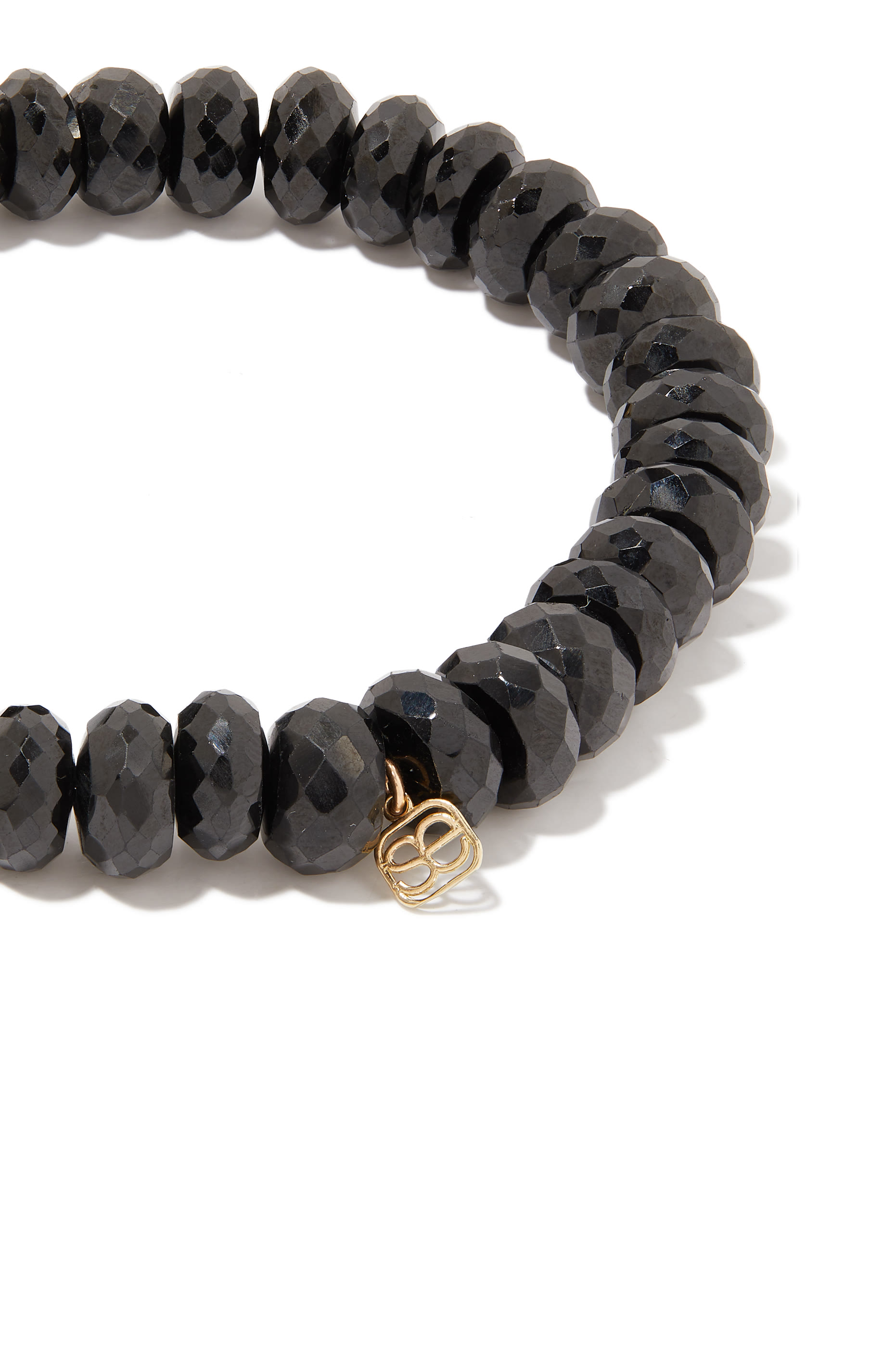 Evil Eye Eternity Bracelet, 14k Yellow Gold, Spinel & Diamond