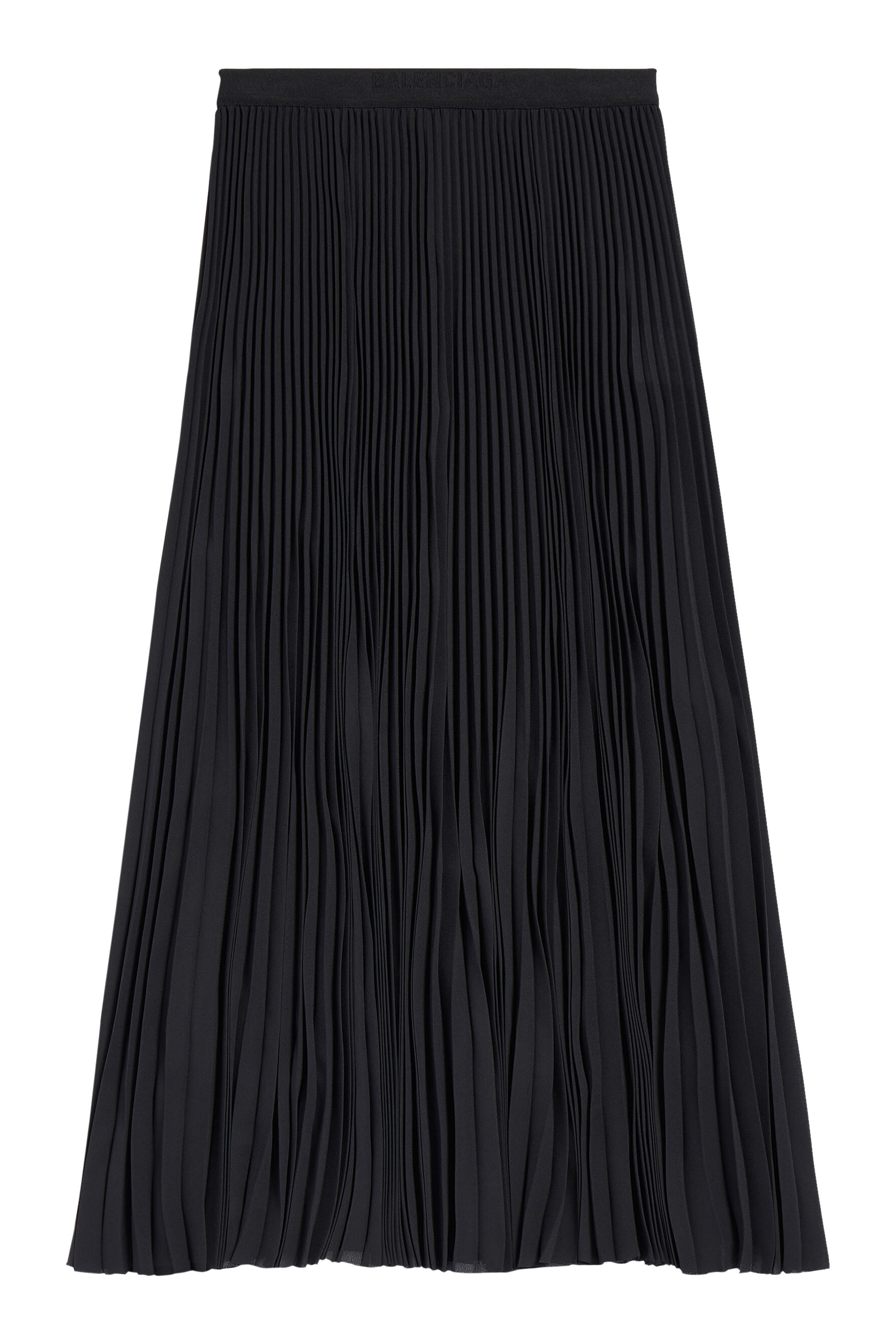 Pleated Midi Skirt