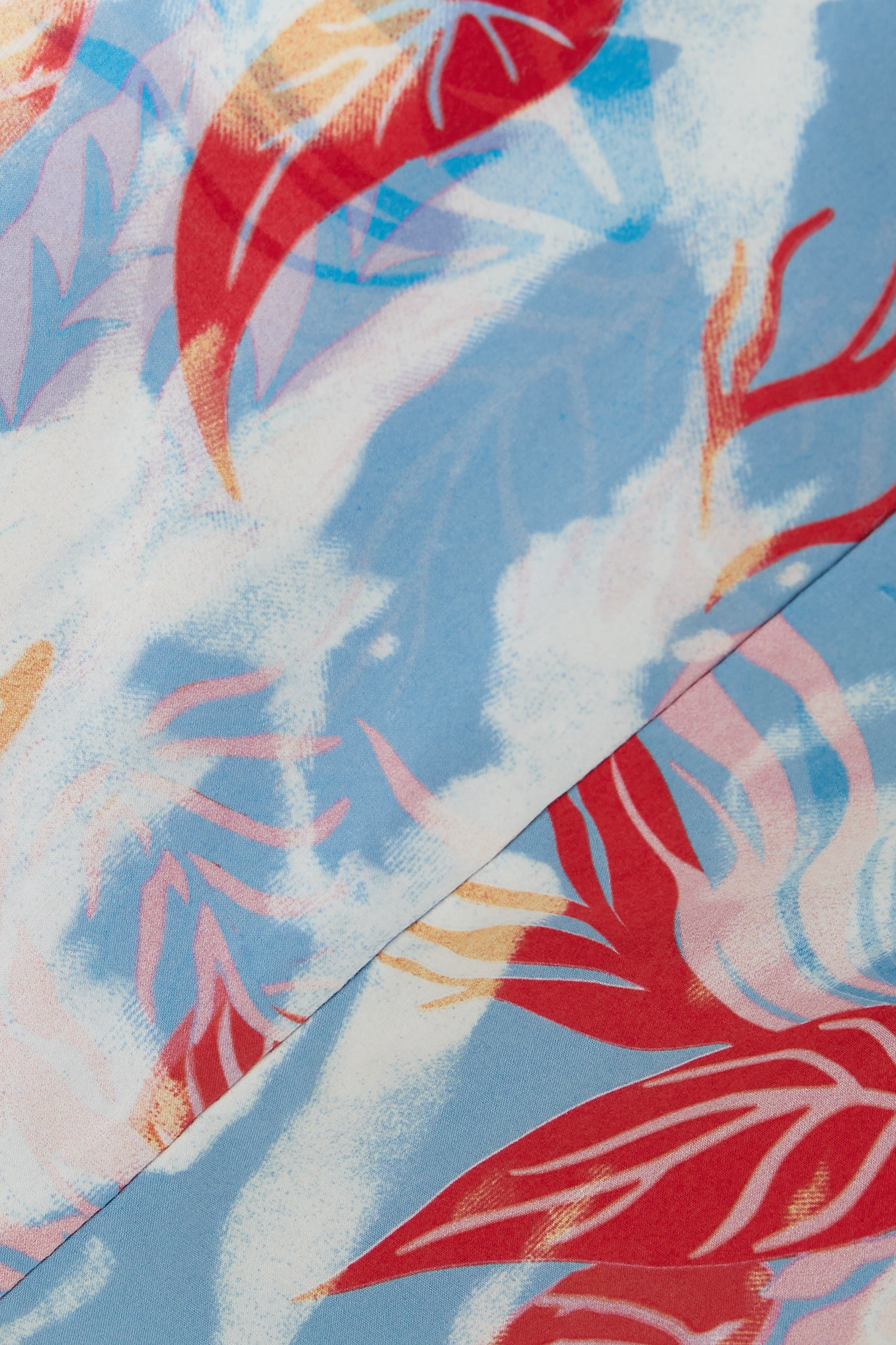 Hawaiian Floral Pajama Shorts