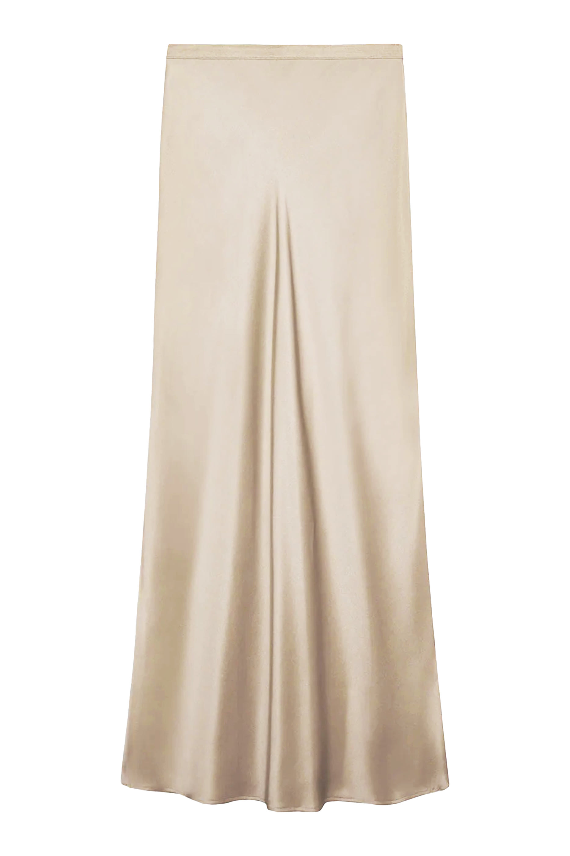 Bar Silk Maxi Skirt