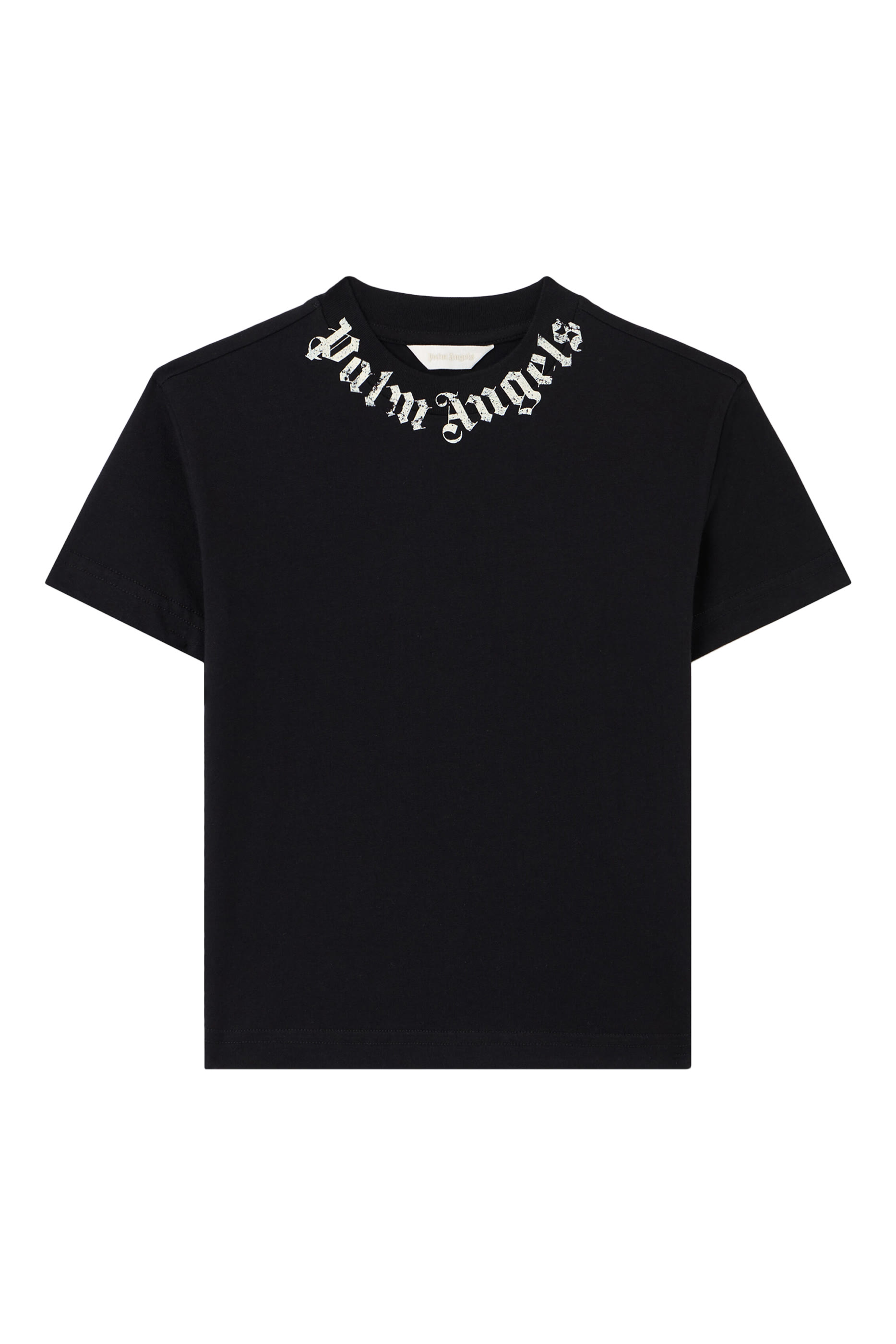Kids Neck Logo Brushed T-Shirt