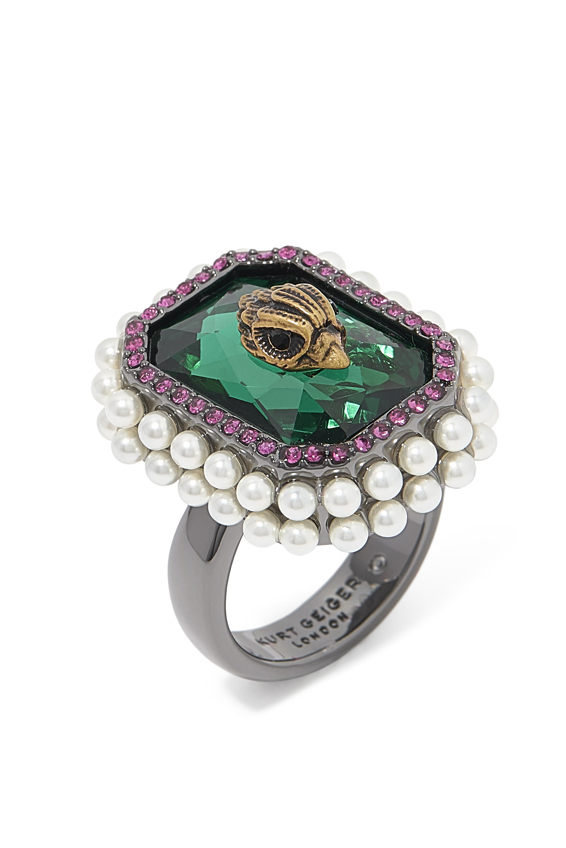 Emerald Cocktail Ring
