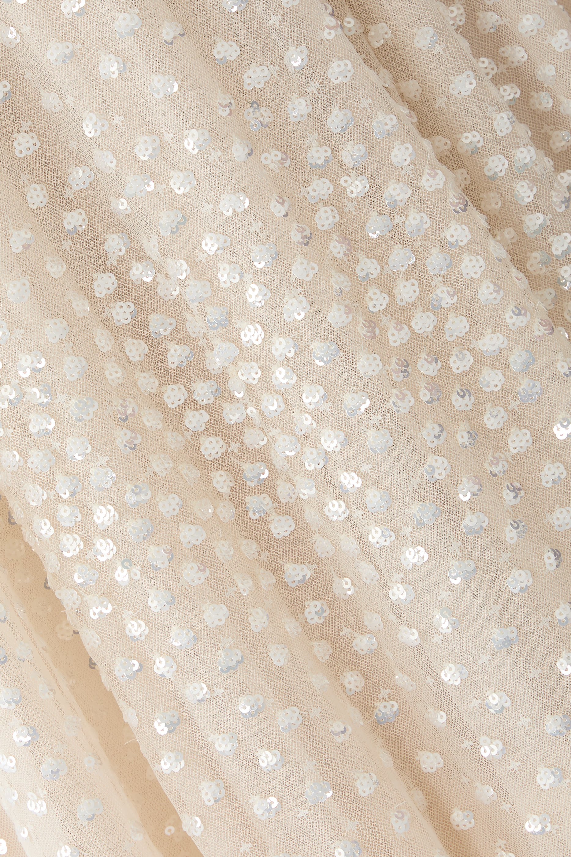 Scatter Dot Maxi Gown