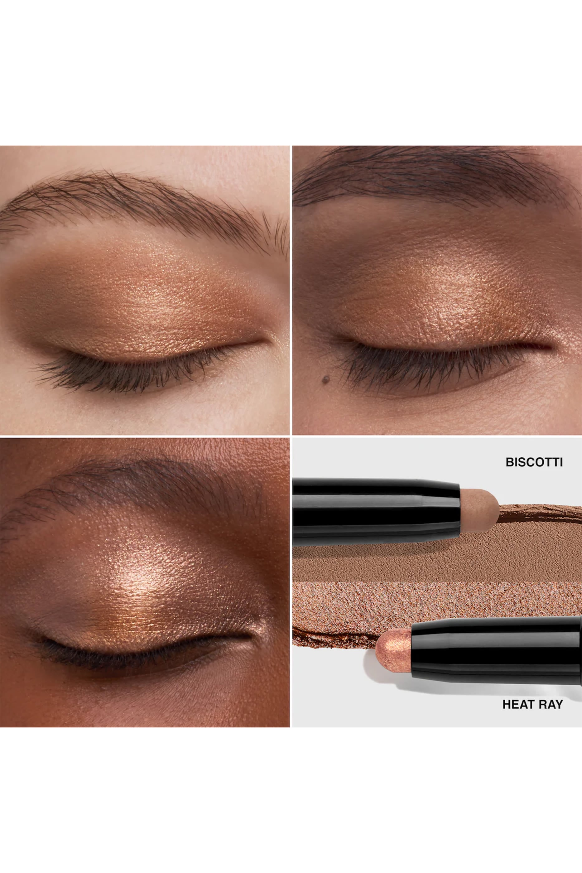 Dual-Ended Long-Wear Cream Eyeshadow Stick