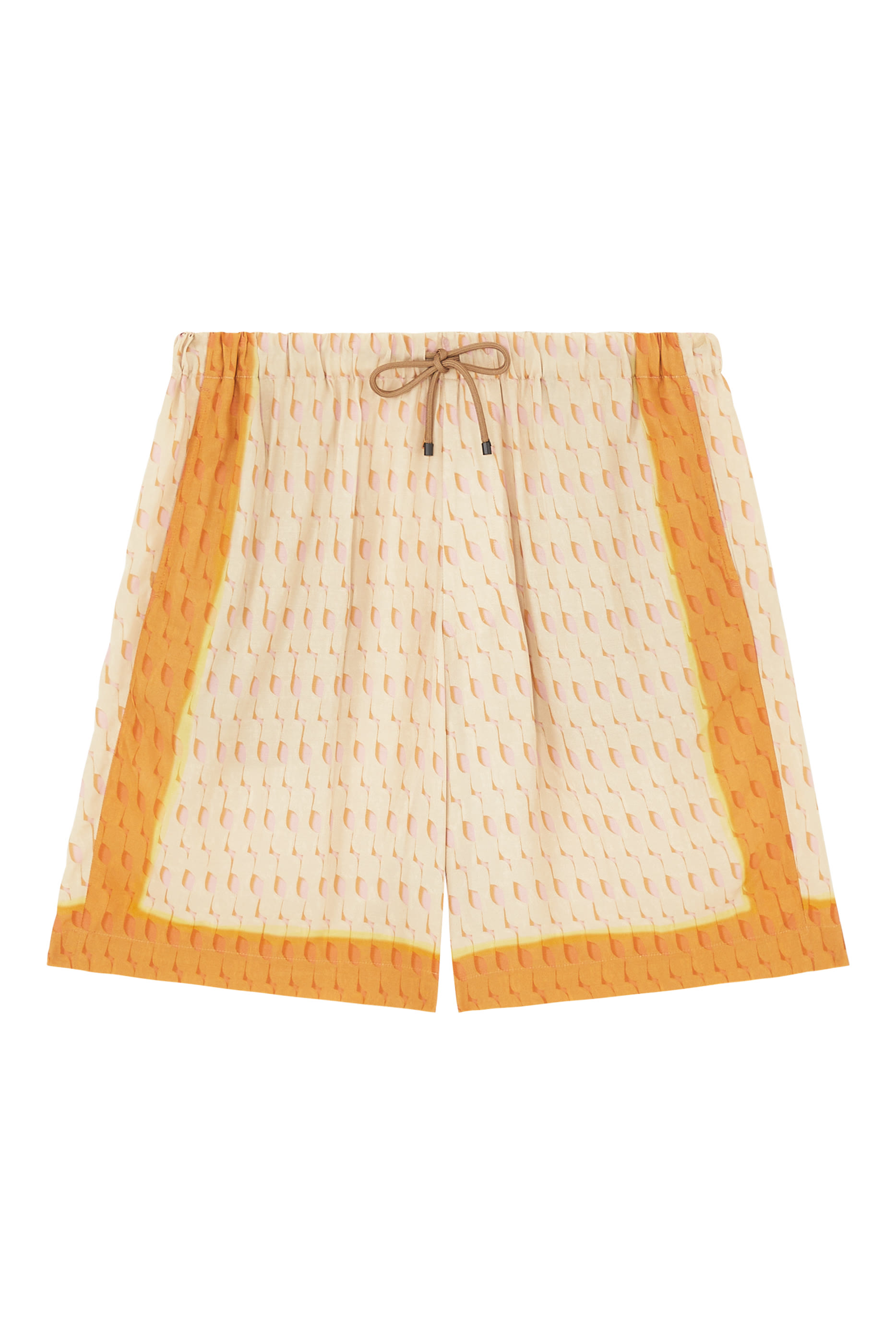 Loose Silk Shorts